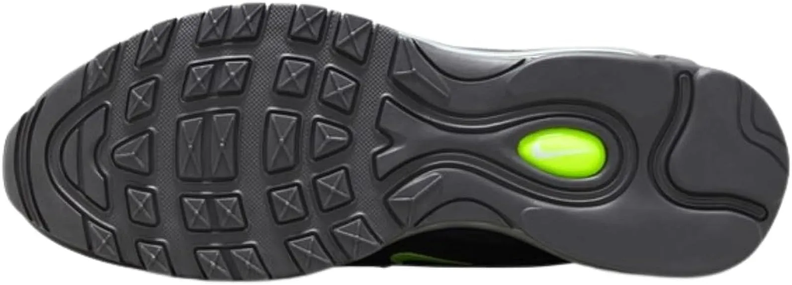 Nike Air Max 97 Pure Platinum Volt Nero Bianco, 48.5 EU - immagine 5