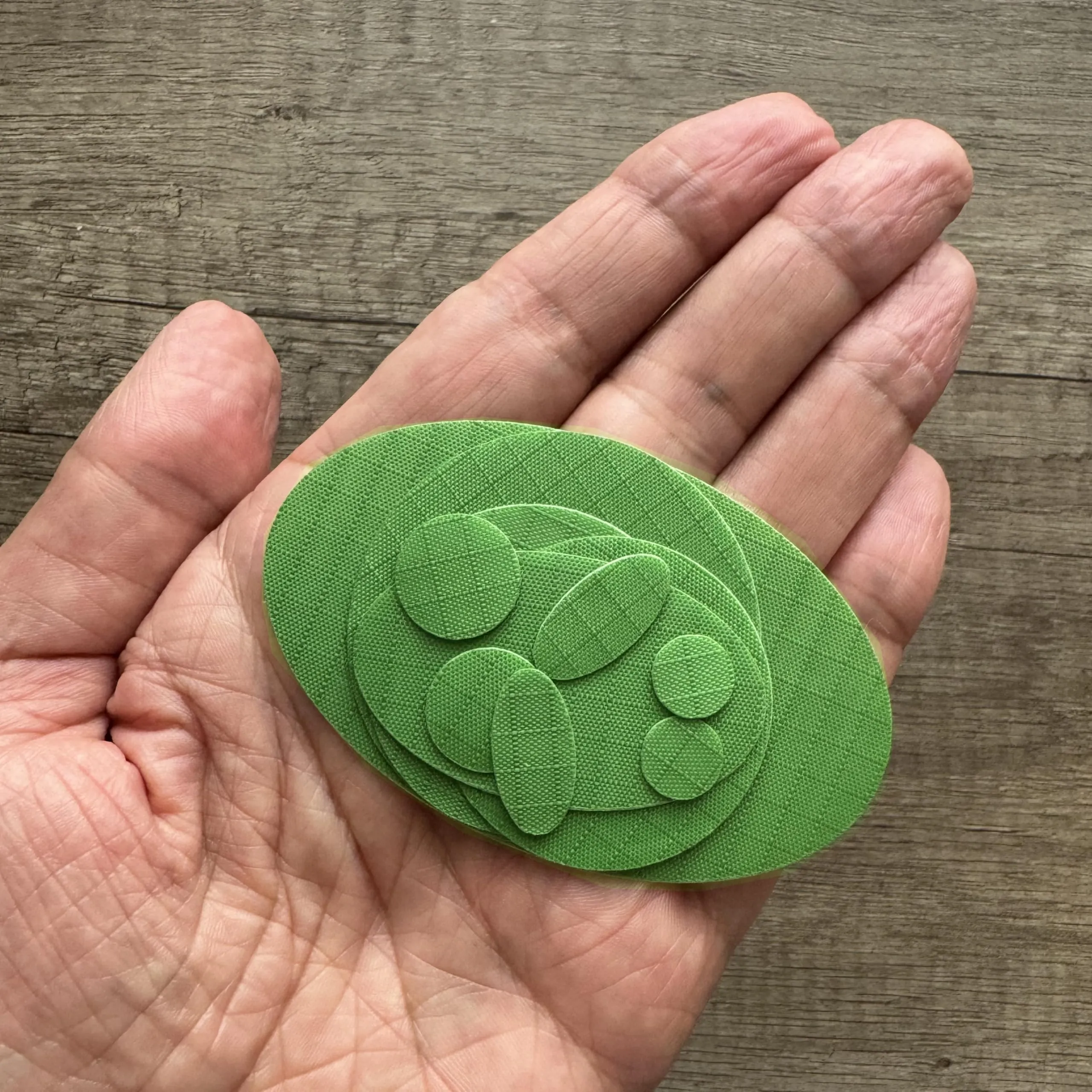 aZengear Toppe di Riparazione Impermeabili per Piumino e Tenda, 11 Pezzi, Verde Freddo - immagine 8