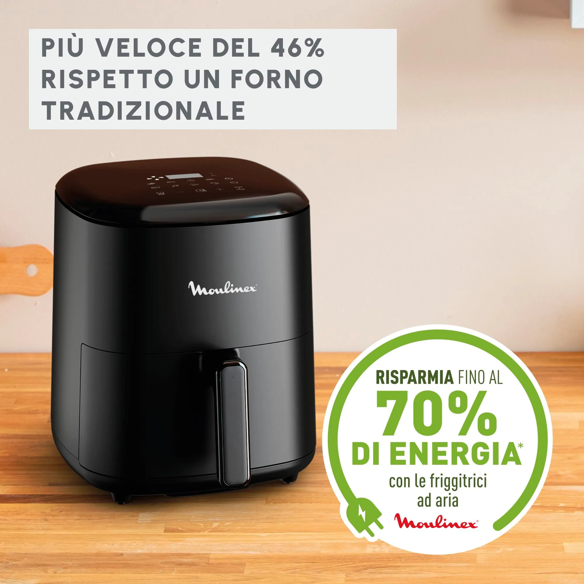 Moulinex Easy Fry Max Friggitrice ad Aria 5L EZ2458 - immagine 3