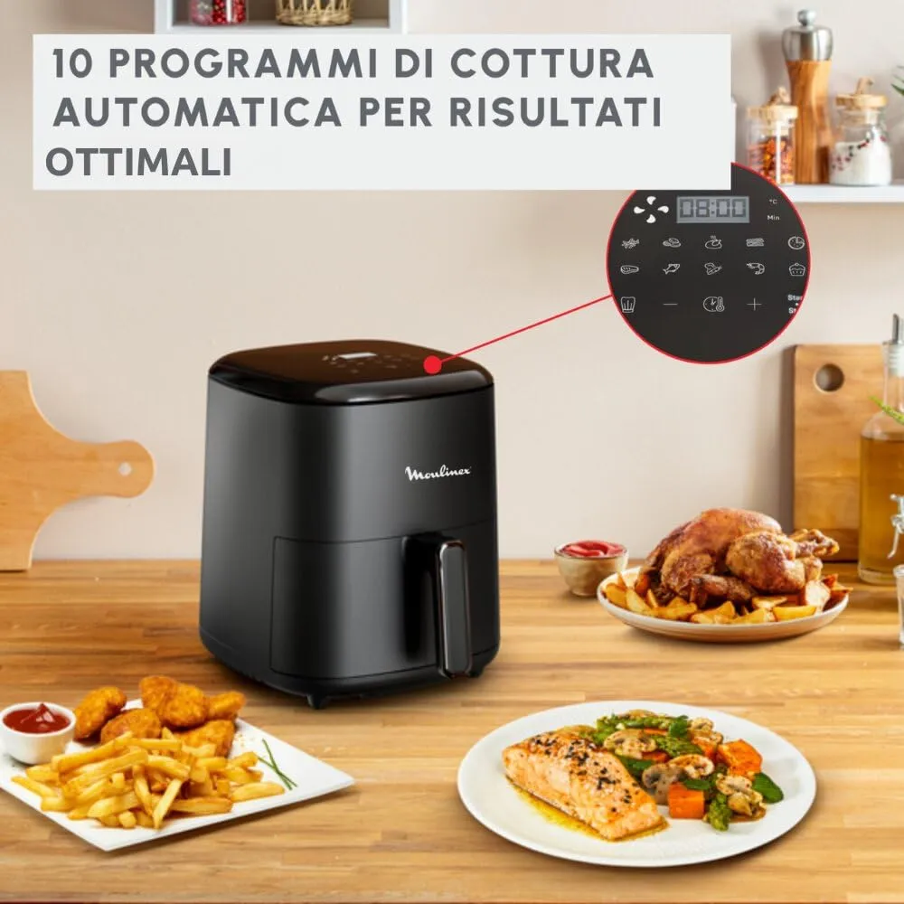 Moulinex Easy Fry Max Friggitrice ad Aria 5L EZ2458 - immagine 5