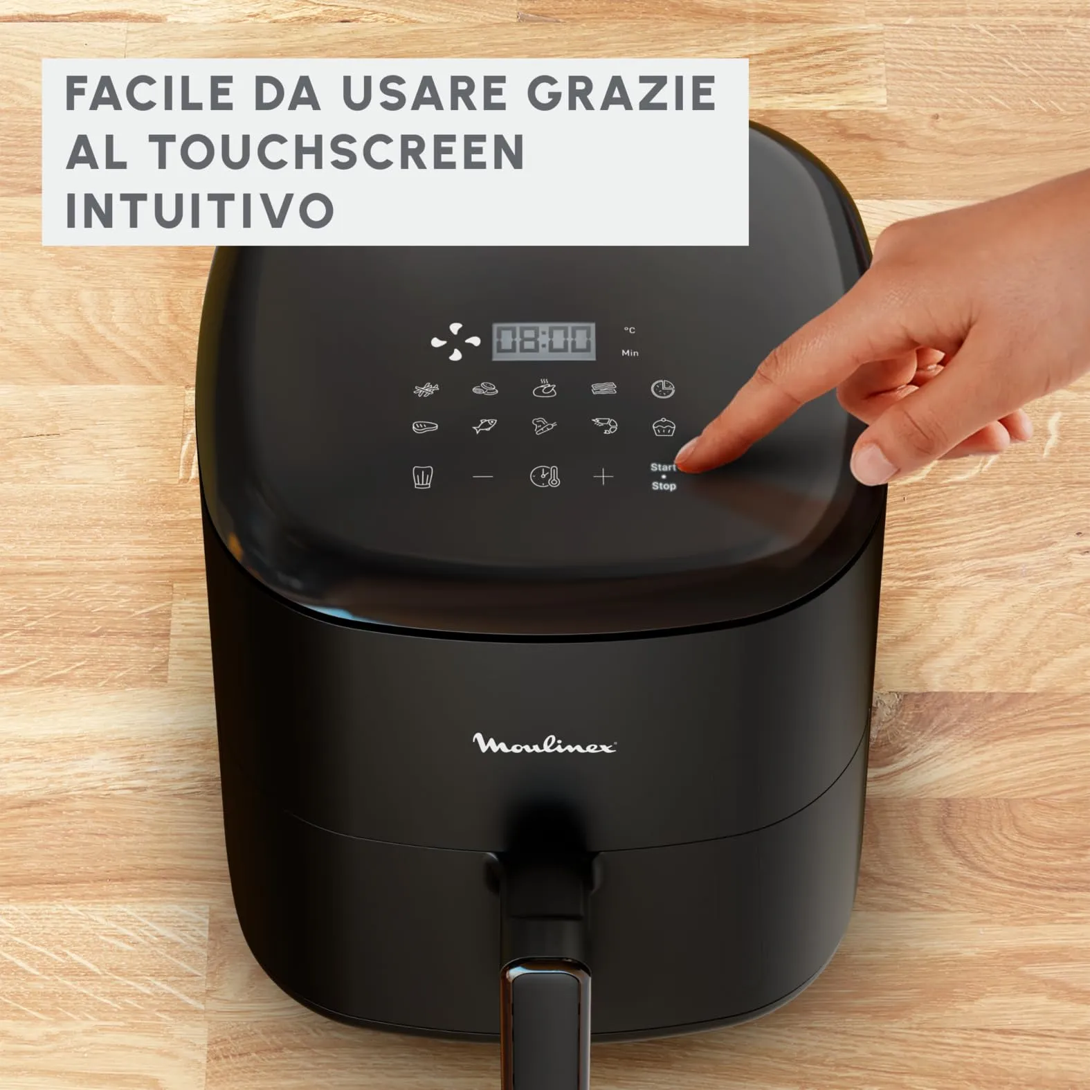 Moulinex Easy Fry Max Friggitrice ad Aria 5L EZ2458 - immagine 6