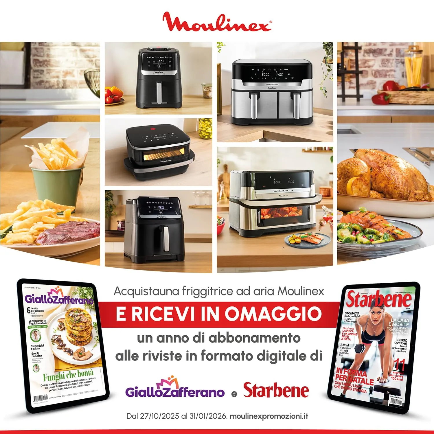 Moulinex Easy Fry Max Friggitrice ad Aria 5L EZ2458 - immagine 9