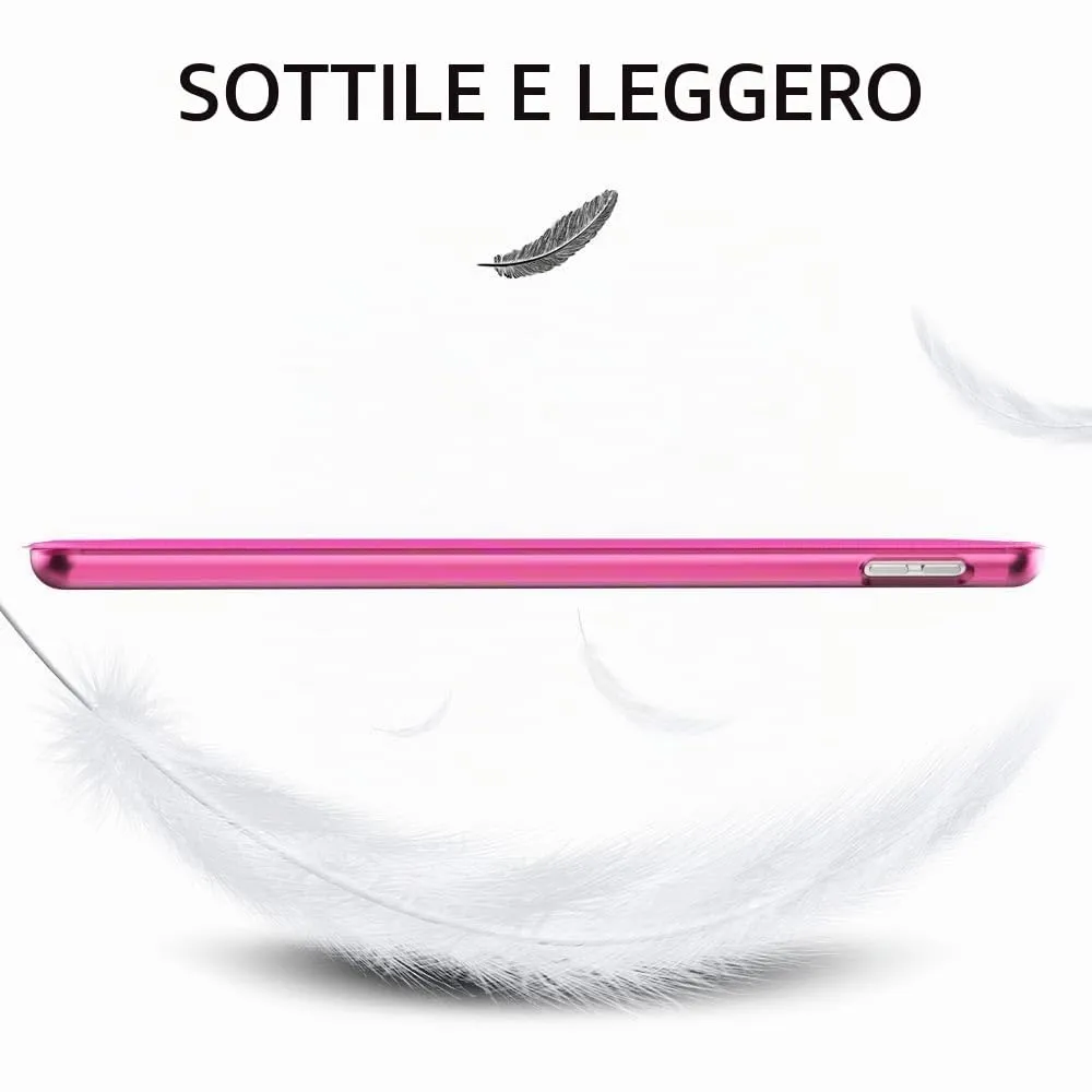 MoKo Cover for iPad 9th/8th/7th Gen 10.2" (2021/2020/2019), Pitaya Rosso - immagine 8