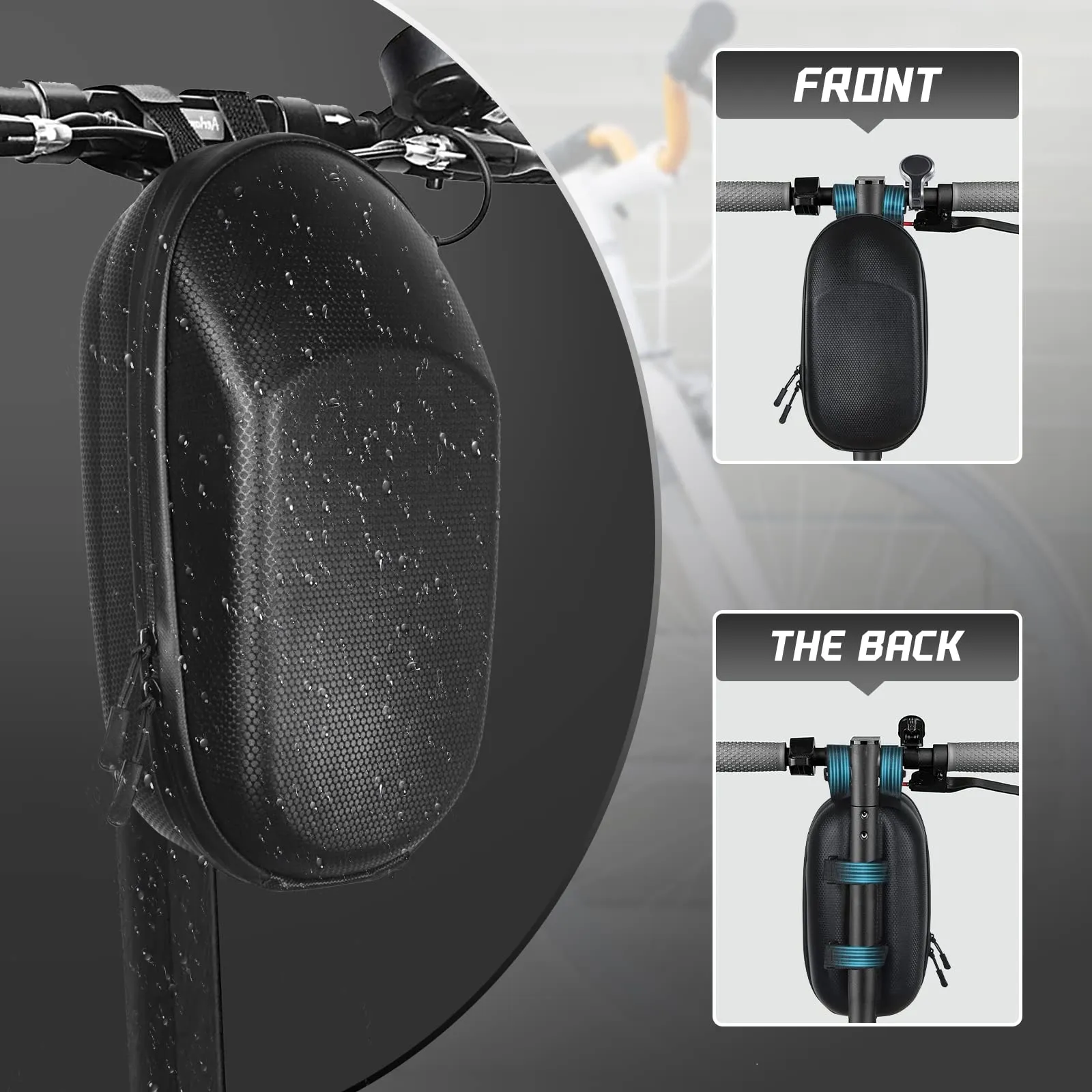 Honszex Lucchetto per Monopattino Elettrico e Bicicletta con Borsa, 92cm - immagine 7