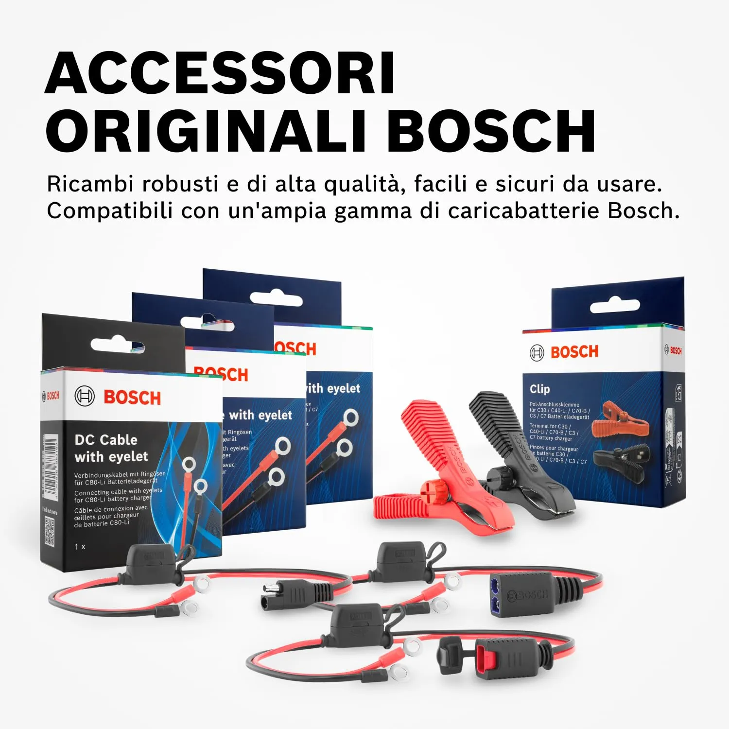 Bosch C30 Caricabatterie per Auto 6V - 12V 3,8A - immagine 8