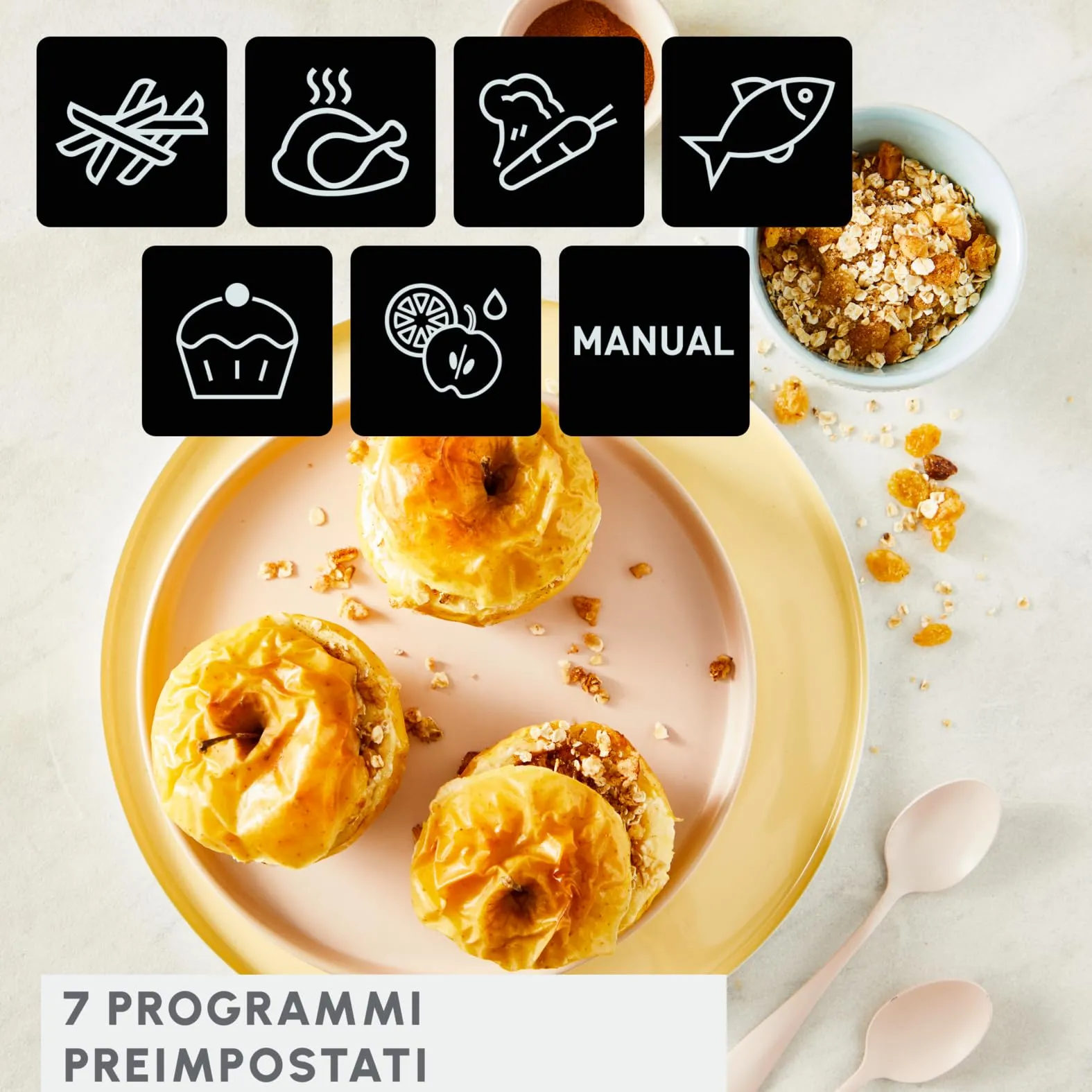 Moulinex Dual Easy Fry Air Fryer 8.3 L, EZ9018 - immagine 5
