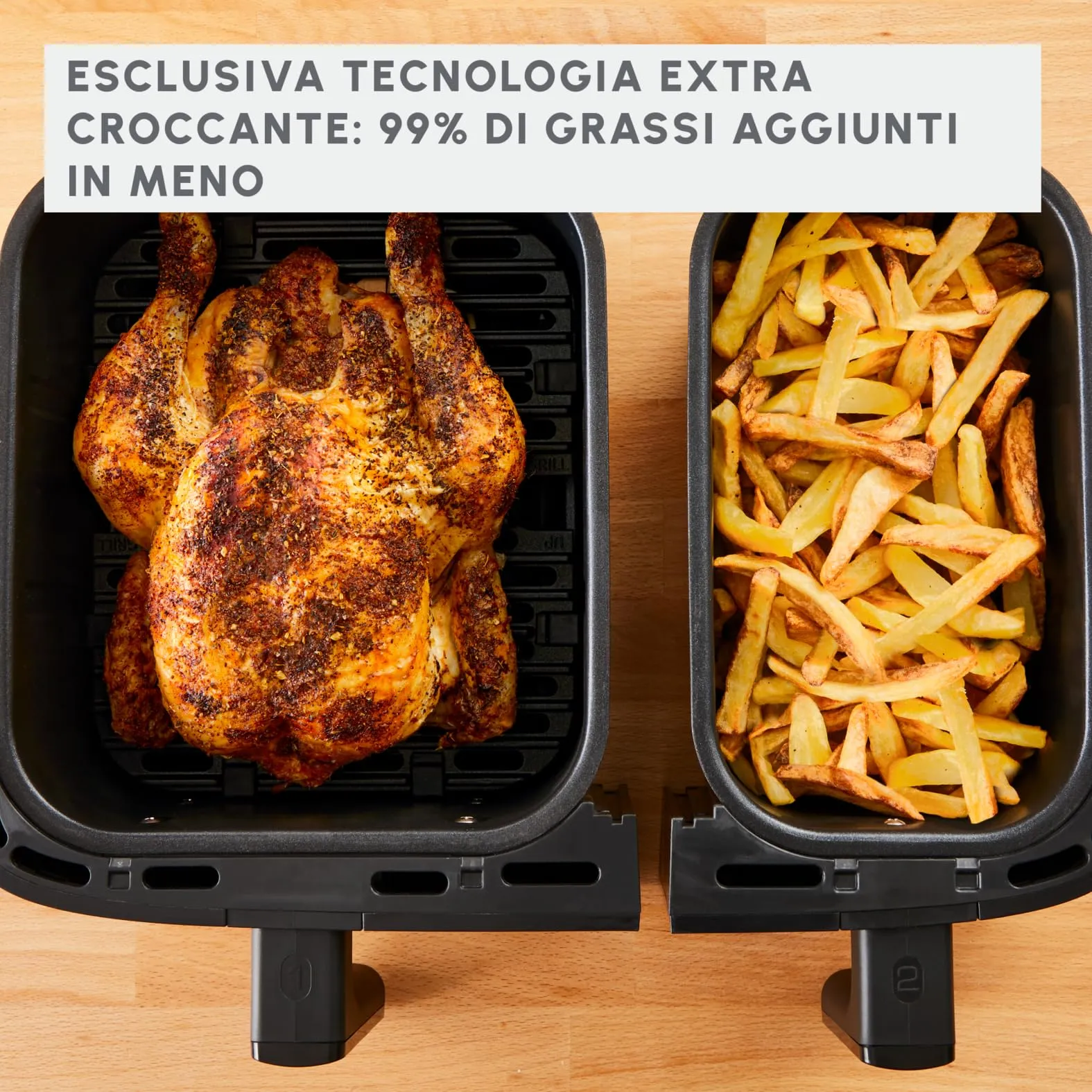 Moulinex Dual Easy Fry Air Fryer 8.3 L, EZ9018 - immagine 6