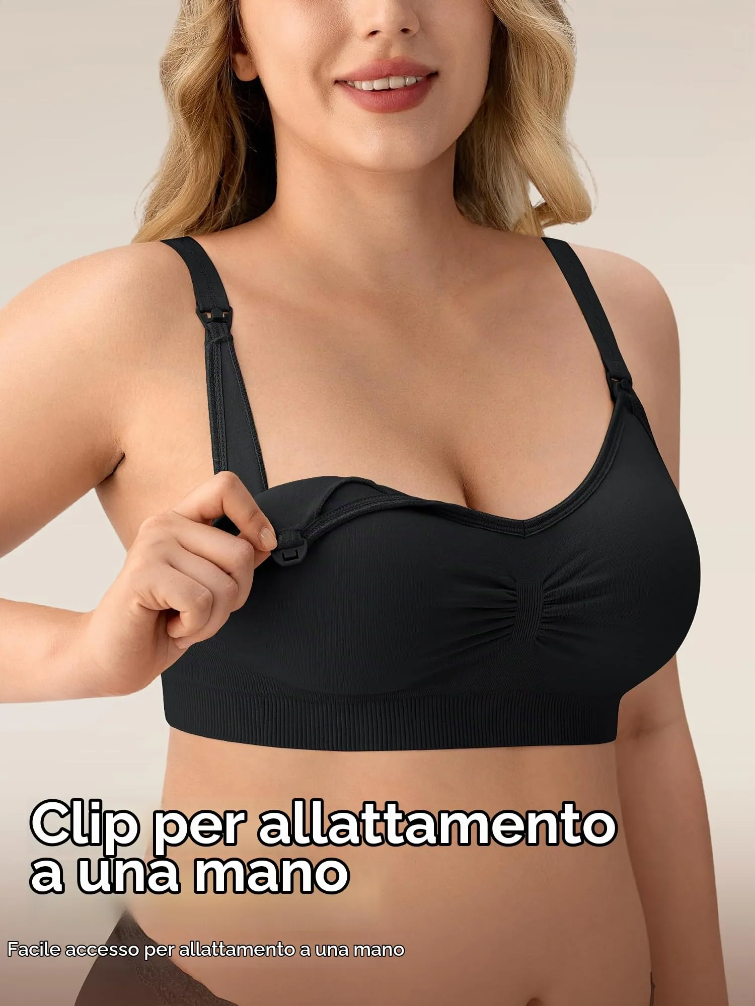 HBselect Reggiseno Allattamento con Estensione, 3 Pezzi - immagine 2