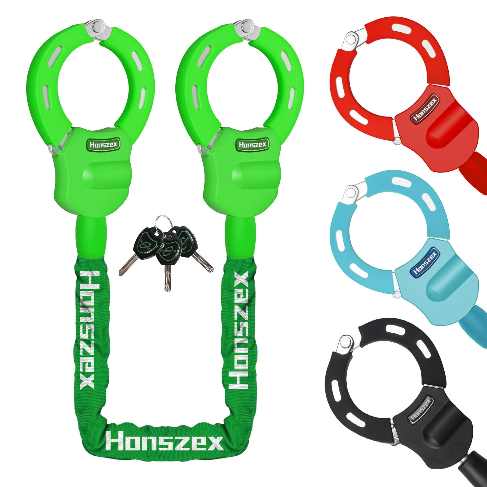 Honszex Lucchetto per Monopattino Elettrico e Bici, 36,22 Pollici - immagine 1