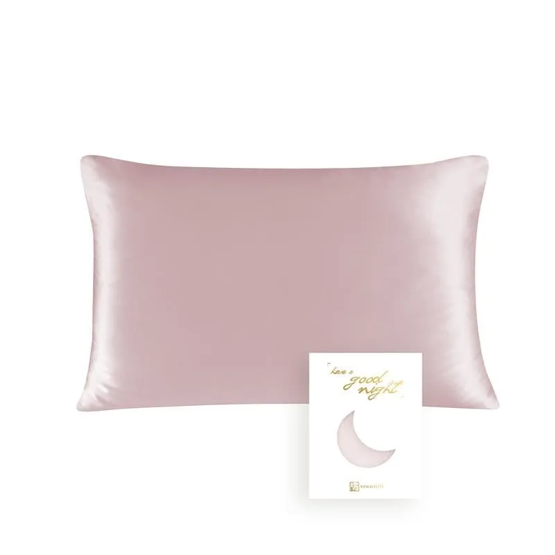 townssilk Federa in seta di gelso 19 momme, 40x60cm, Rosa polveroso - immagine 4