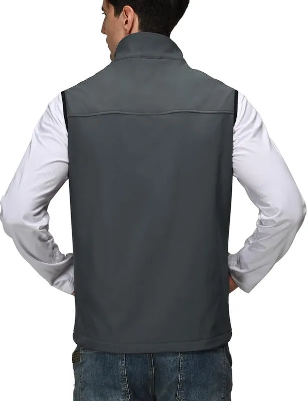 Zzkouine Gilet Sportivo da Pesca e Fotografia Multipockets Quick Dry, Dark Grey, XL - immagine 2