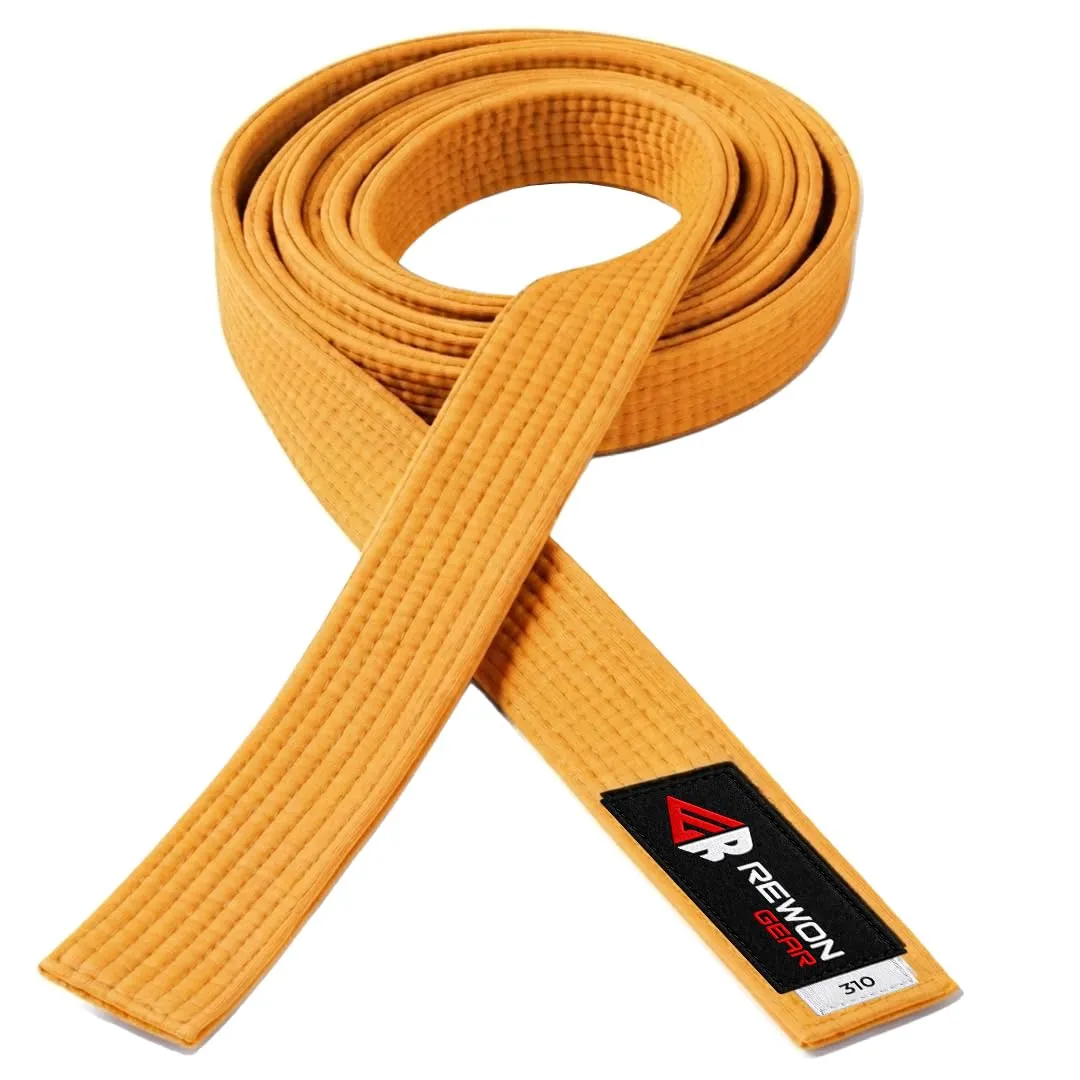 URBANSBEE Cintura Karate Judo Taekwondo Arti Marziali in Cotone per Bambini e Adulti - immagine 1