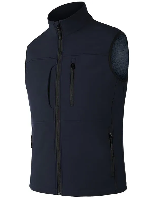 Zzkouine Gilet Uomo Multifunzione Sport e Outdoor, Navy Blue, XL - immagine 3
