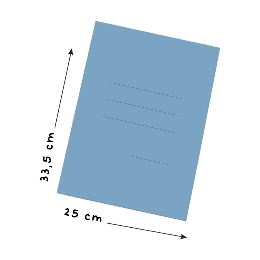 Blasetti Cartex Avion Cartelline 3 Lembi in Cartoncino FSC, 25x35.5 cm, 200gr, Confezione 25 Pezzi - immagine 5