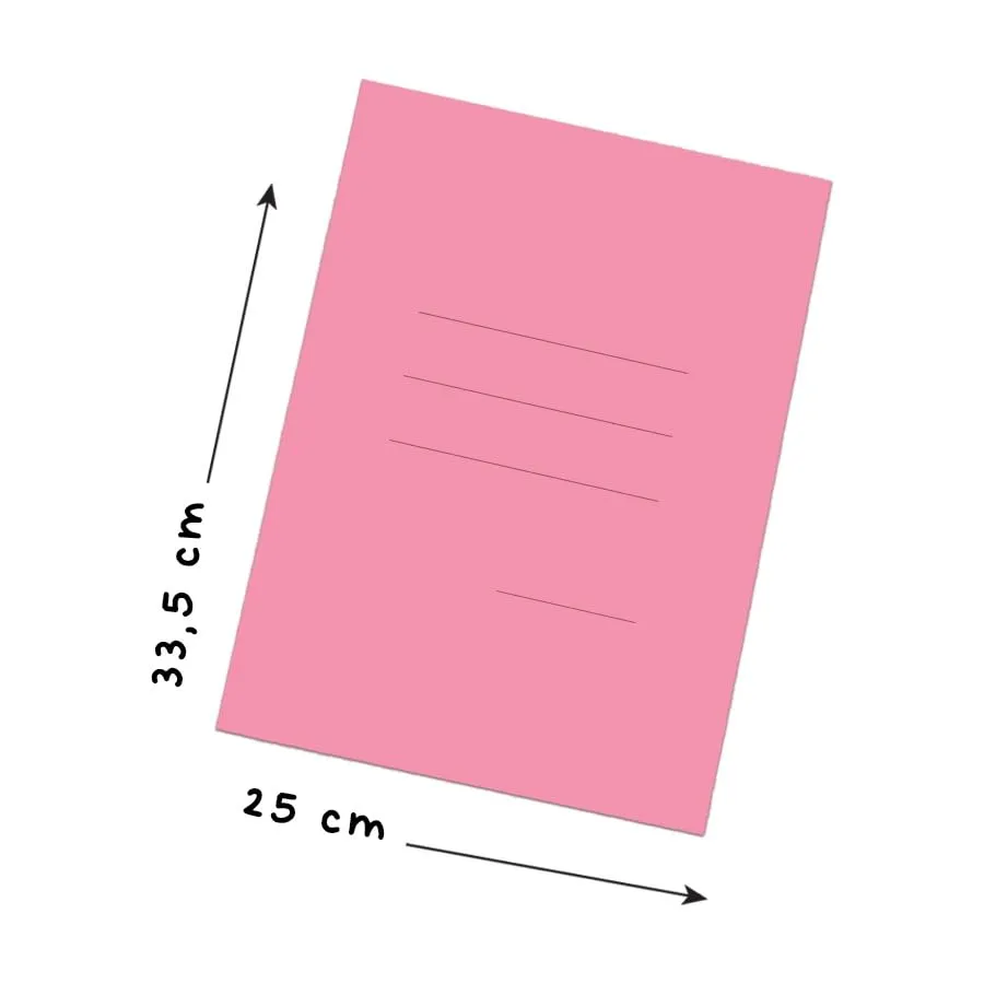 Blasetti Cartex Cartelline 3 Lembi A4 200gr Rosa, 25 pz - immagine 5