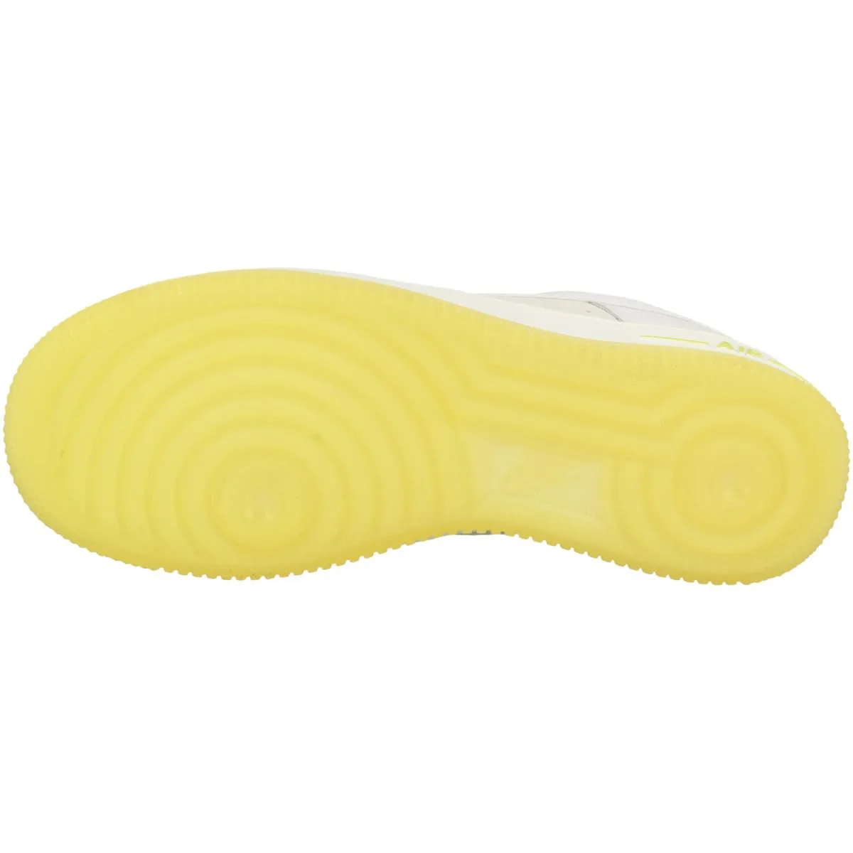 Nike Air Force 1 '07 Donna Summit White Opti Yellow Vela Bianco, 39 EU - immagine 5