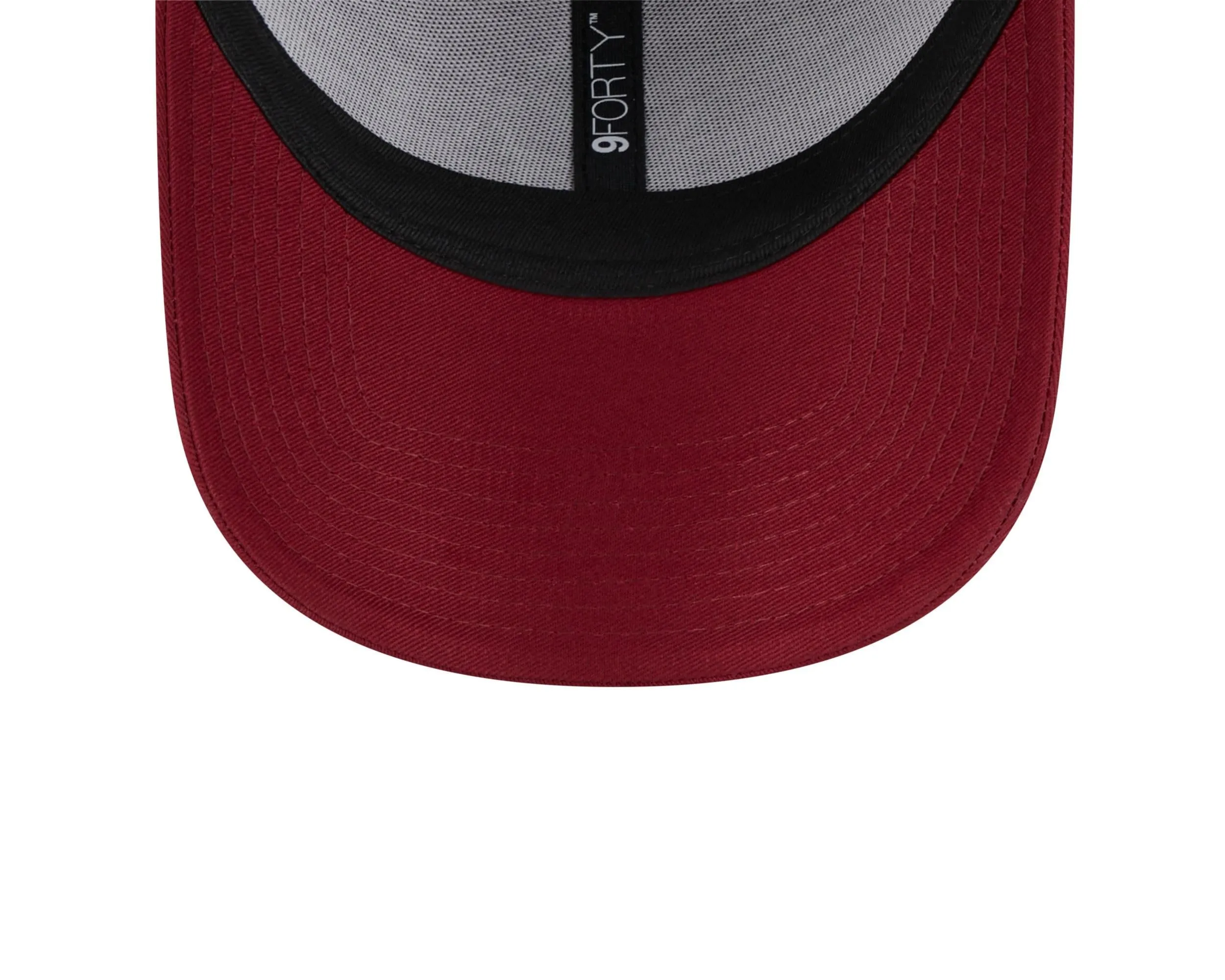 New Era New York Yankees 9Forty Strapback Baseball Cap - Red Black, One Size - immagine 5