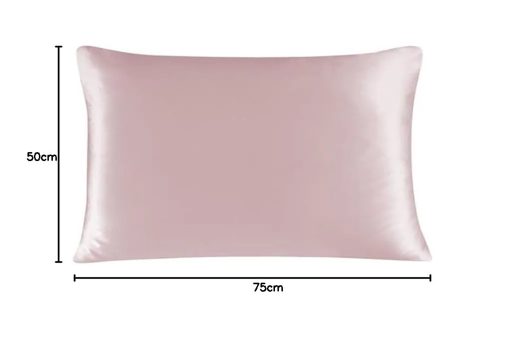 townssilk Federa in Seta di Gelso 100% Naturale 19 Momme, Doppia Faccia, 50x75cm, Rosa Polveroso - immagine 10
