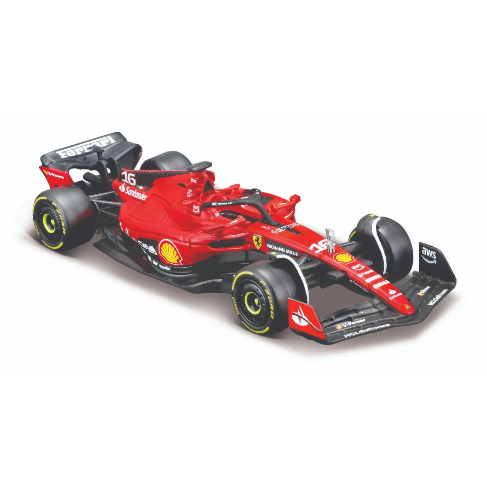 Bburago Ferrari SF-23 Charles Leclerc #16 2023 Scale 1:43 - immagine 1