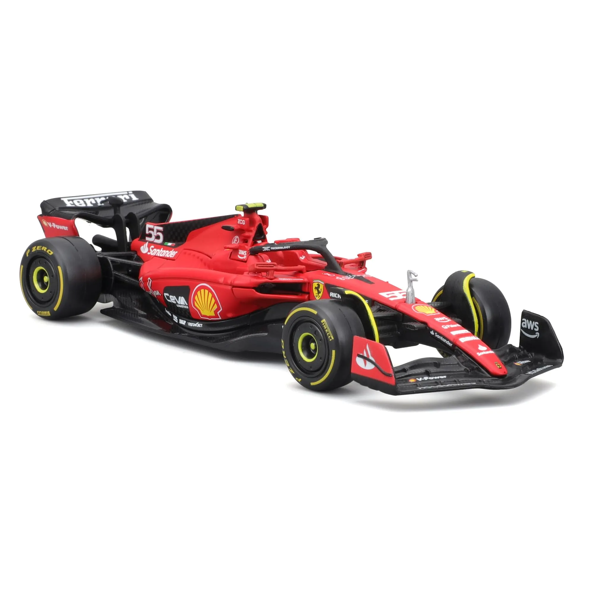 Bburago Ferrari SF-23 Charles Leclerc #16 2023 Scale 1:43 - immagine 5
