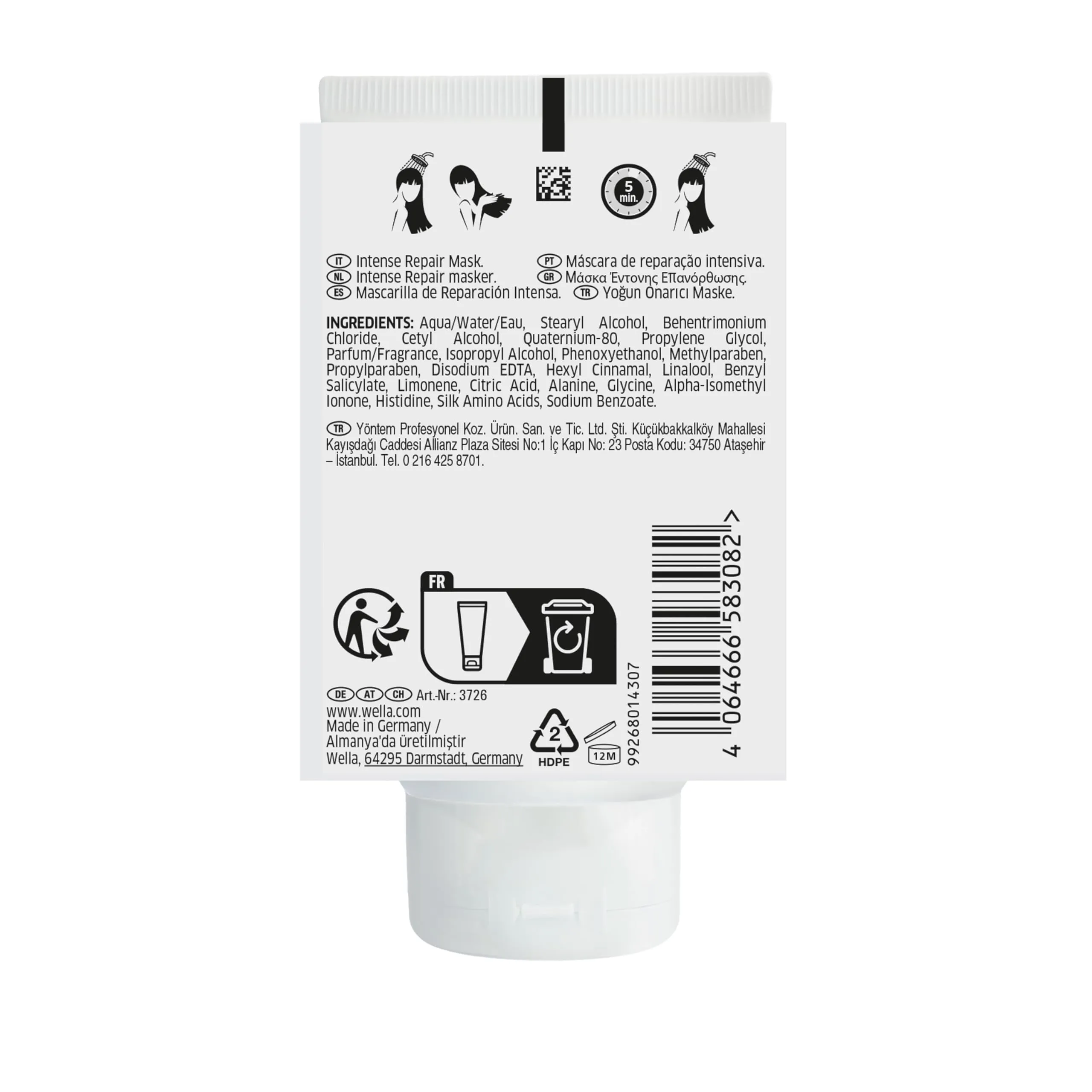 Wella Professionals Fusion Intense Repair Mask, 75 ml - immagine 2