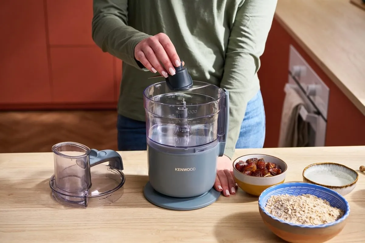 Kenwood MultiPro Go Robot da Cucina Compatto 650W Ciotola 1,3L Grigio FDP22.000GY - immagine 8