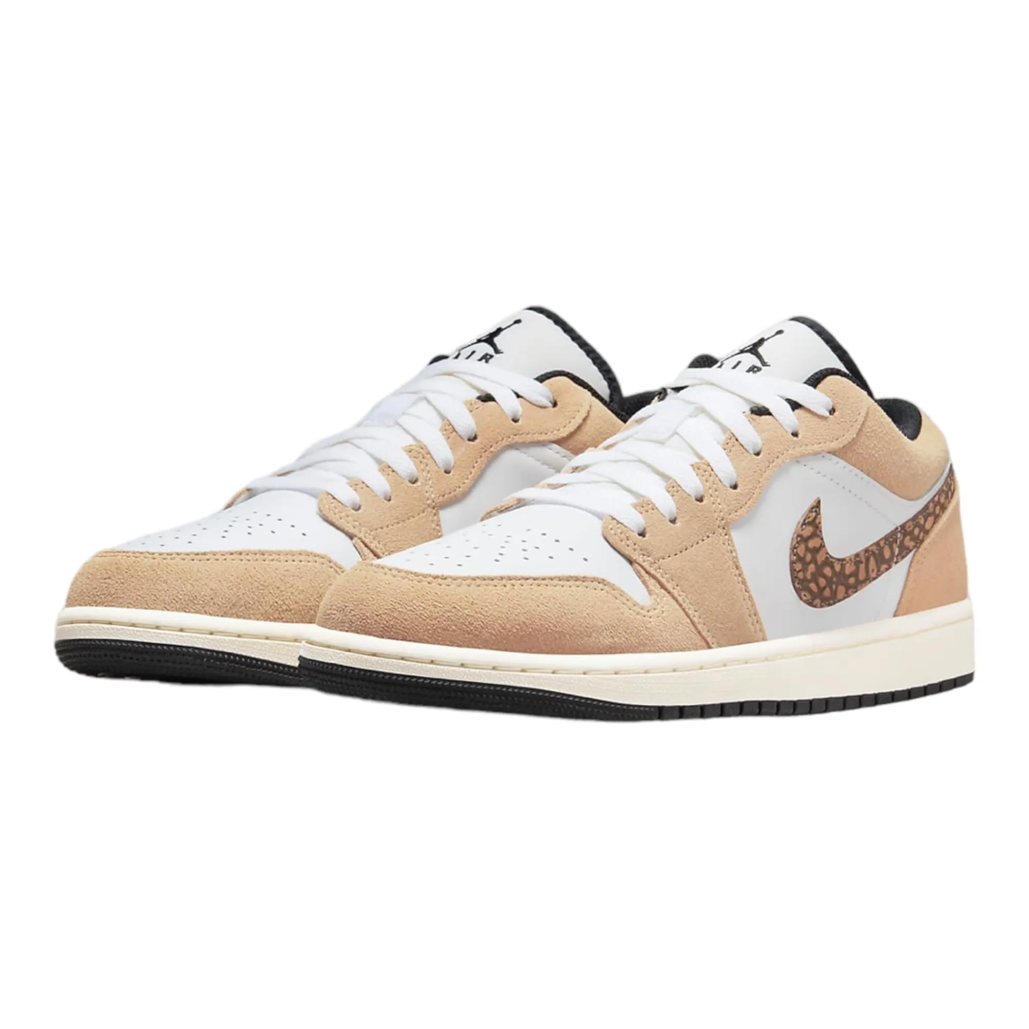 Nike Air Jordan 1 Low Hemp Lt British Tan White DZ4130-201 - immagine 3