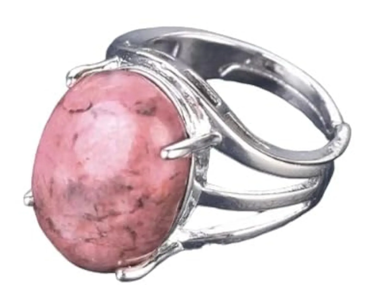 Generico Anello Regolabile in Rodonite Naturale - immagine 1