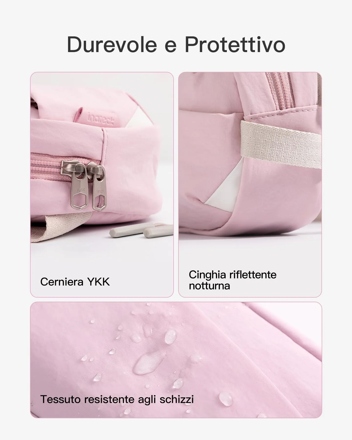 Inateck Sling Bag X-Mini 1,5 Litri Marsupio Sportivo Borsa a Tracolla Uomo e Donna - immagine 5