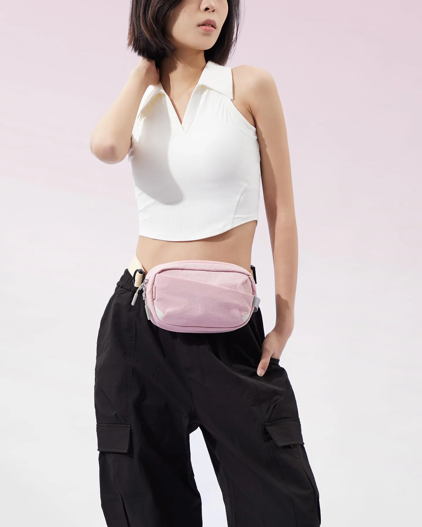 Inateck Sling Bag X-Mini 1,5 Litri Marsupio Sportivo Borsa a Tracolla Uomo e Donna - immagine 8