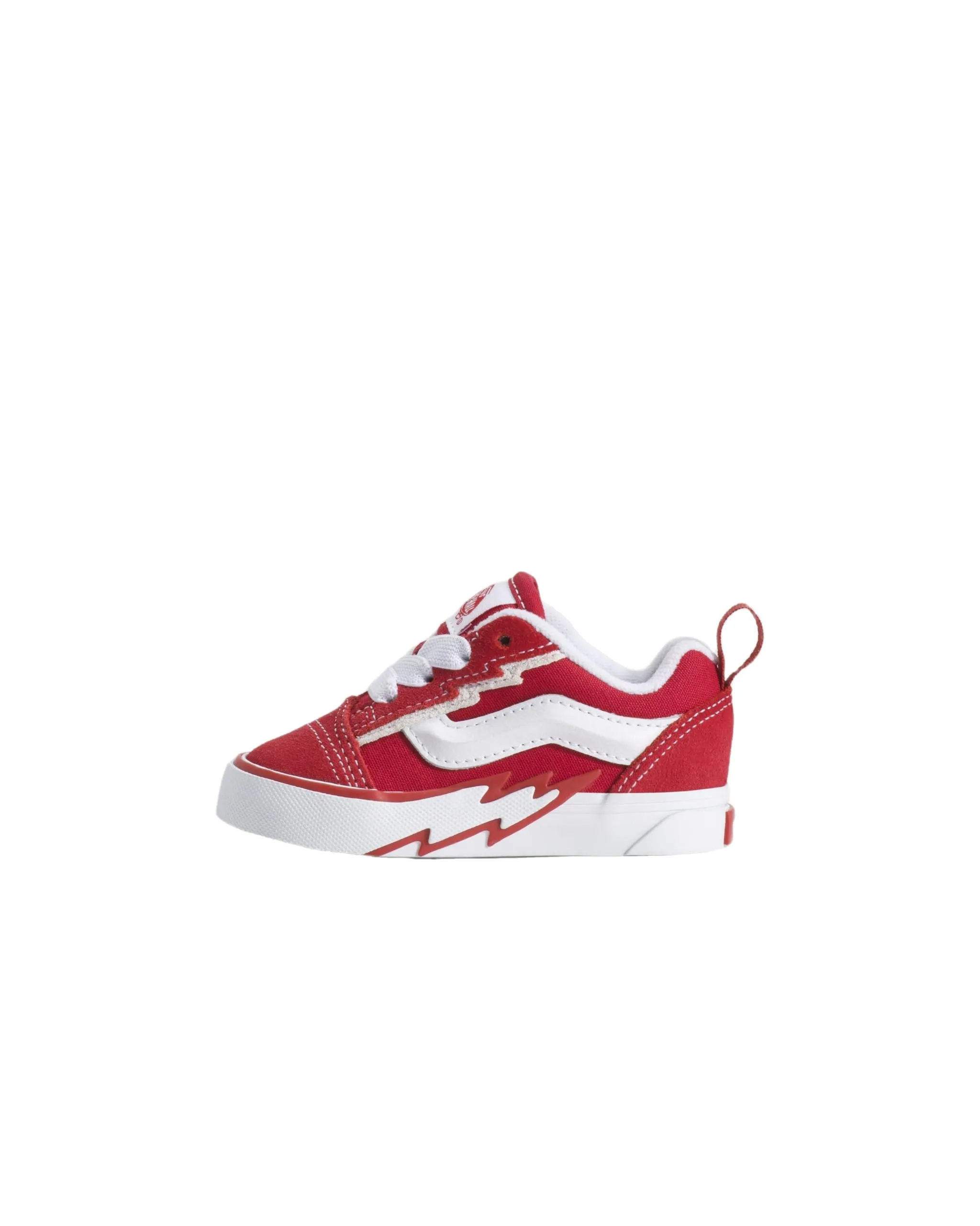Vans Knu Skool Elastic Lace Bolt Shoe, Rosso Racing, 22.5 EU - immagine 1