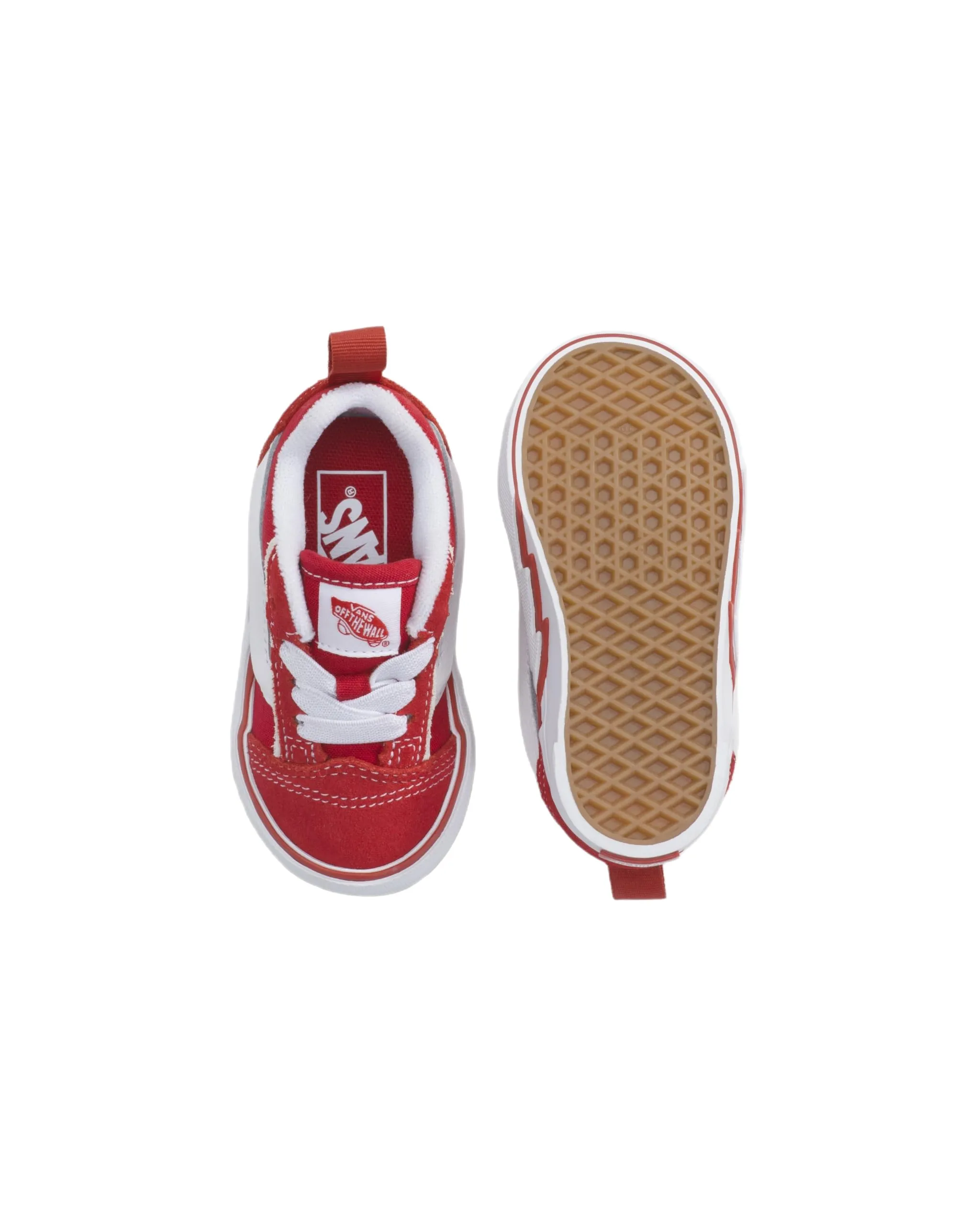 Vans Knu Skool Bolt Sneaker - Rosso Racing - 31 EU - immagine 3
