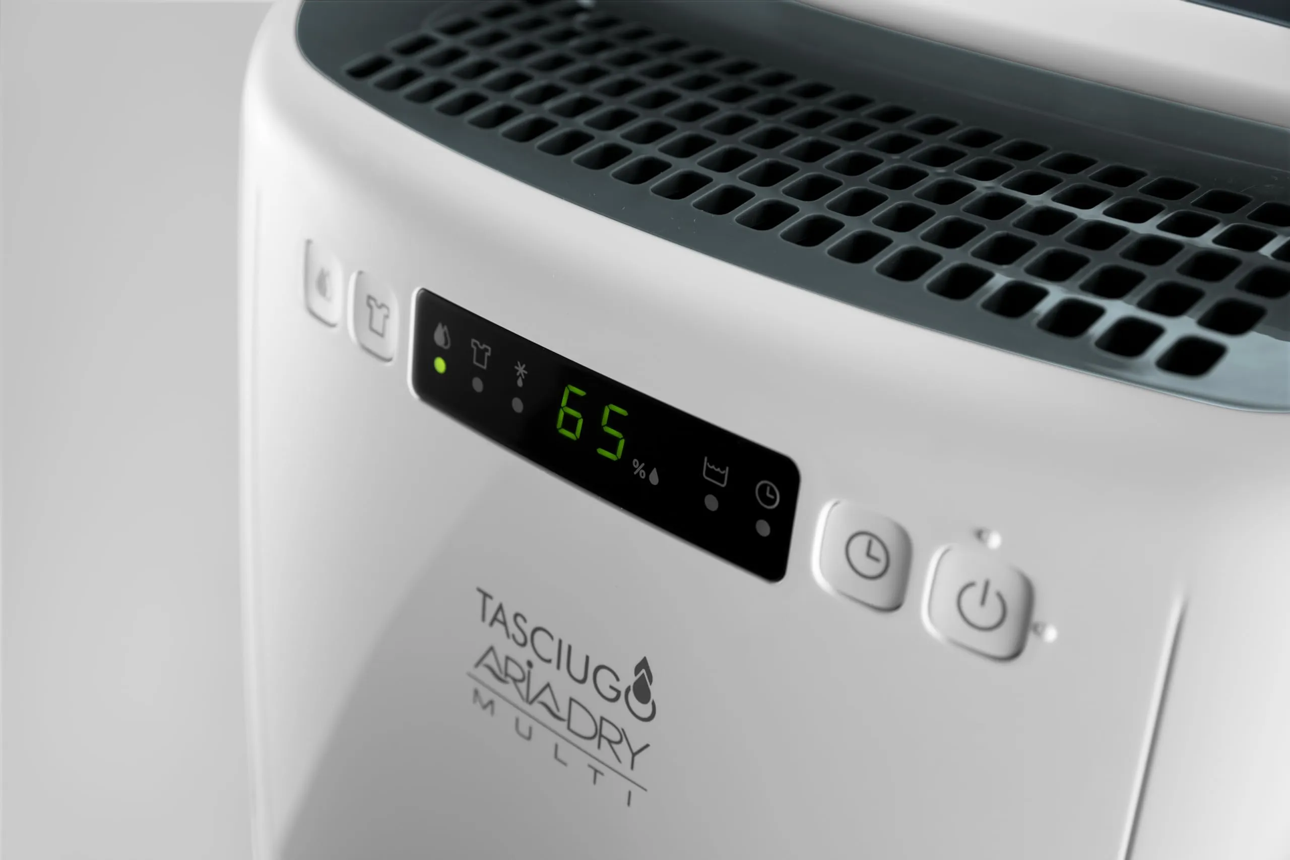 De'Longhi AriaDry DEXD216RF Deumidificatore 16L/giorno, Filtrazione a 3 azioni, Funzione asciugatura, Bianco - immagine 2