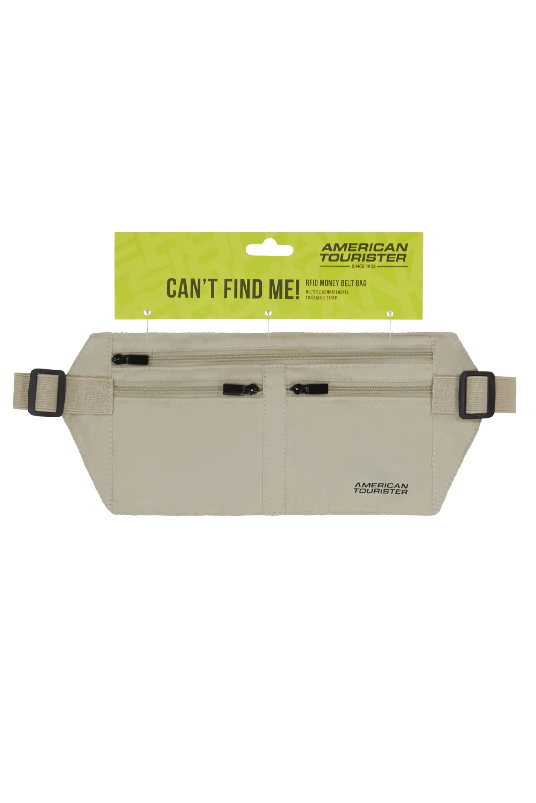 American Tourister Marsupio Portasoldi RFID, Sabbia - immagine 5