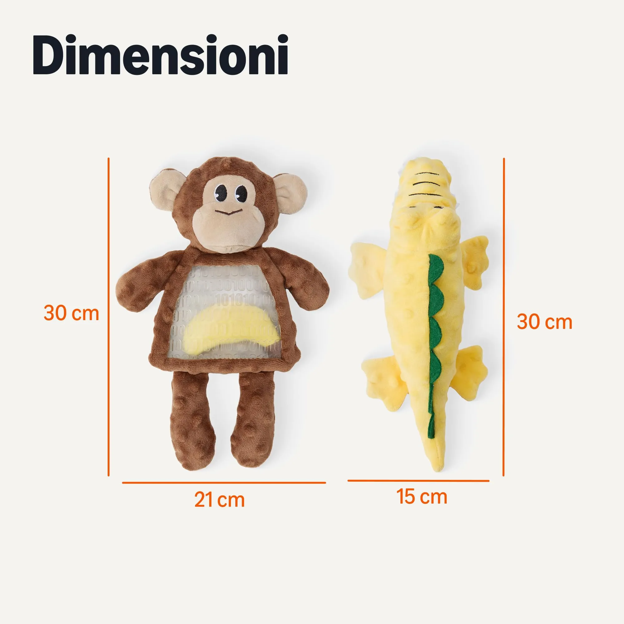 Amazon Basics Giocattoli di Peluche per Animali Domestici, Confezione da 2 - immagine 5