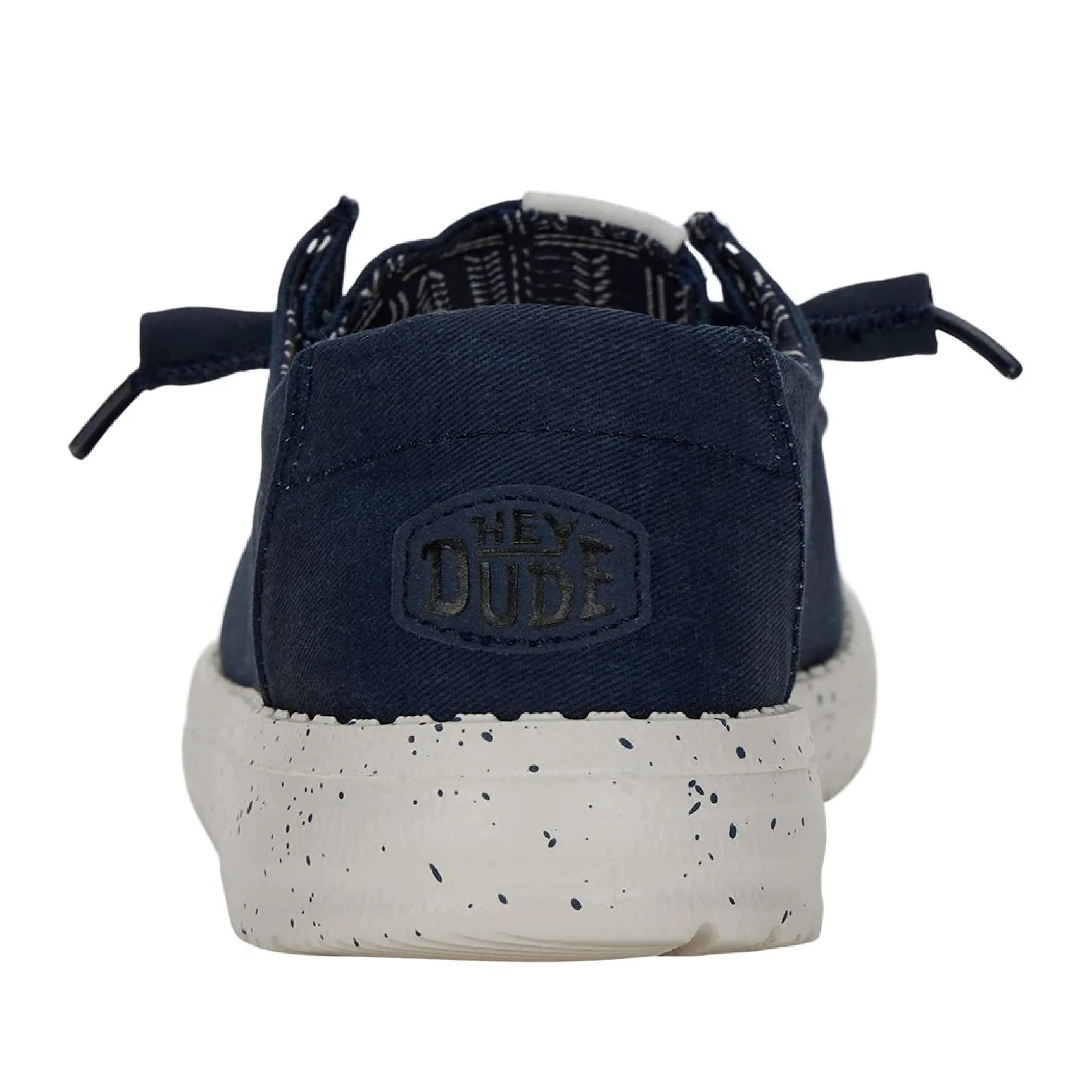 HEYDUDE Wendy Canvas Slip-On Sneakers, Navy, 40 - immagine 3