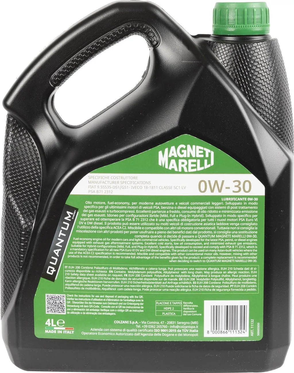 Magneti Marelli Quantum Energy Olio Motore Sintetico 0W-30, 4L - immagine 5