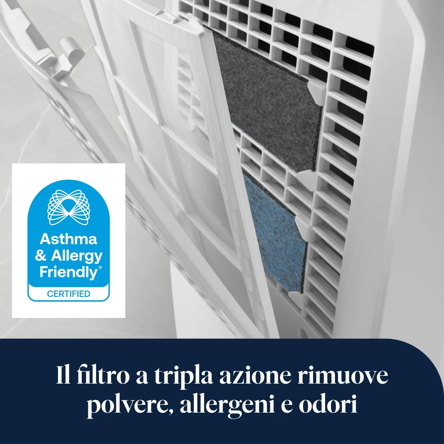 De'Longhi Tasciugo AriaDry Multi Deumidificatore Portatile 14L/Giorno Bianco (DEXD214RF) - immagine 4