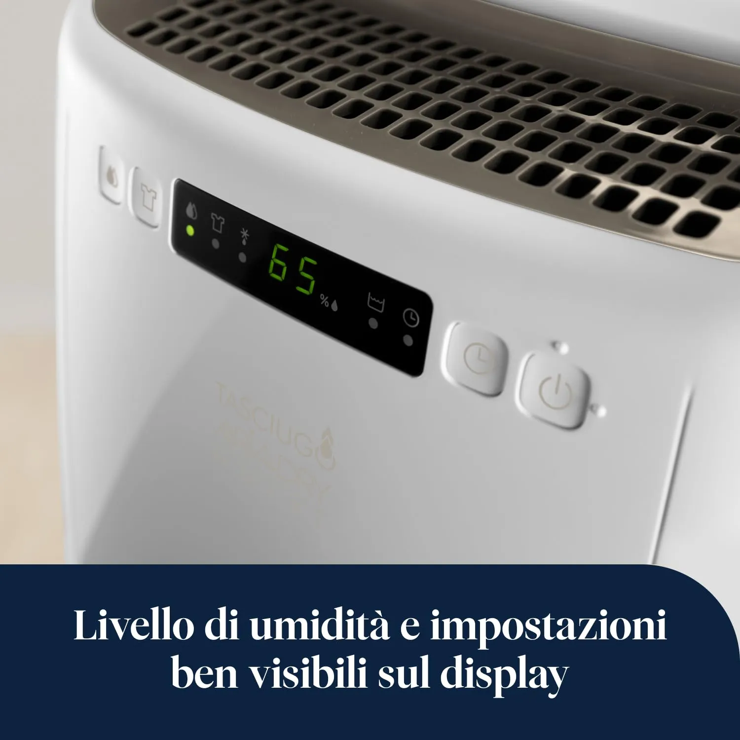 De'Longhi Tasciugo AriaDry Multi Deumidificatore Portatile 14L/Giorno Bianco (DEXD214RF) - immagine 6