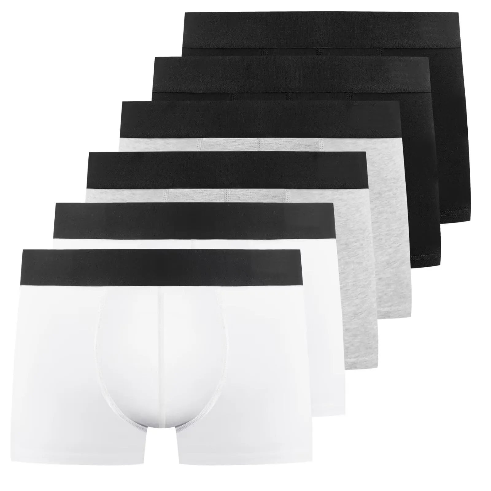 YouShow Boxer Uomo in Cotone Elasticizzato, 6 Pezzi - immagine 1