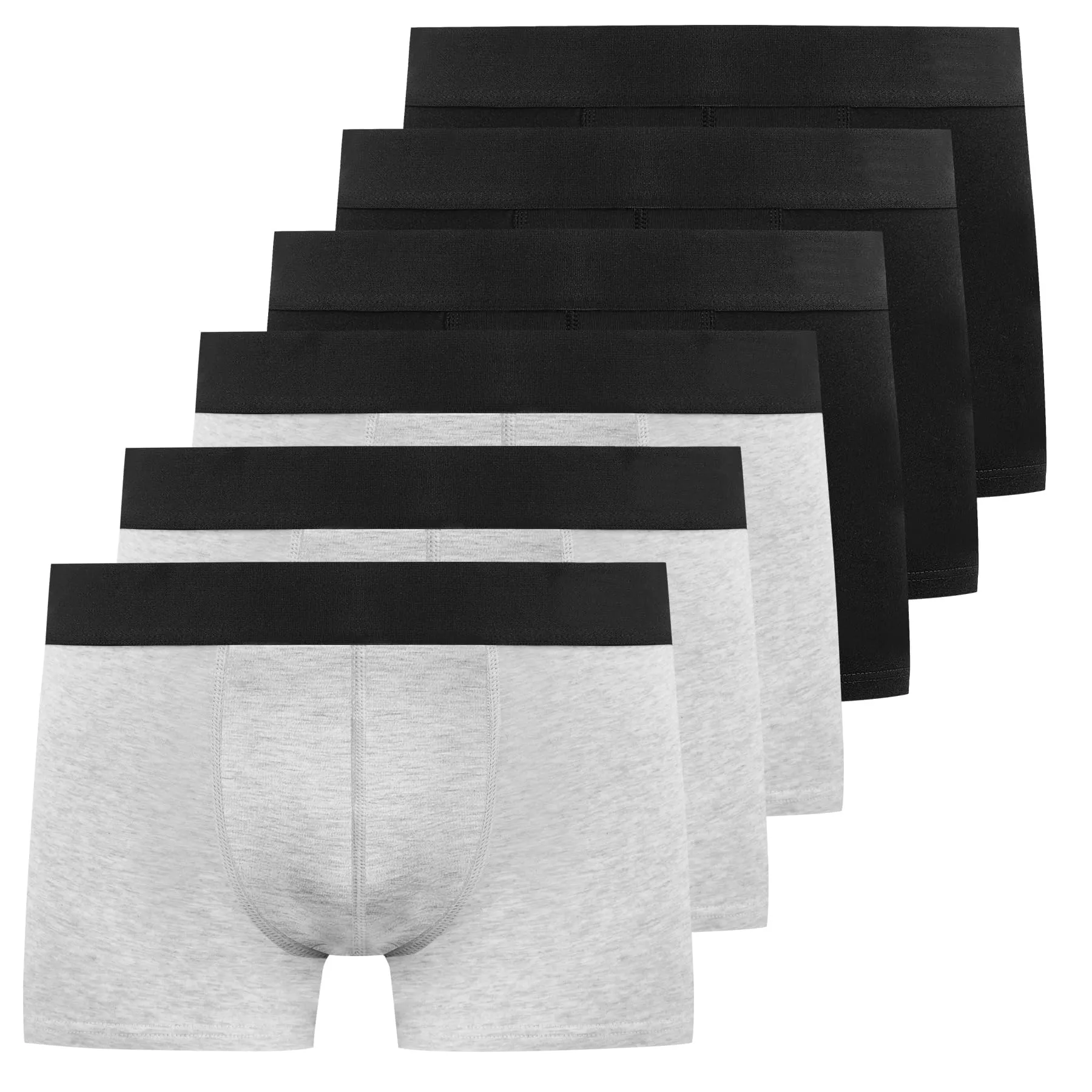 YouShow Boxer Uomo in Cotone Elasticizzato, 6 Pezzi - immagine 1