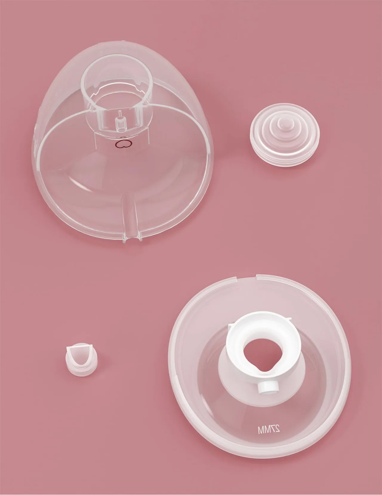 Momcozy Set di Ricambio per Tiralatte M5, 160 ml, Flangia a Doppia Tenuta da 24 mm - immagine 4