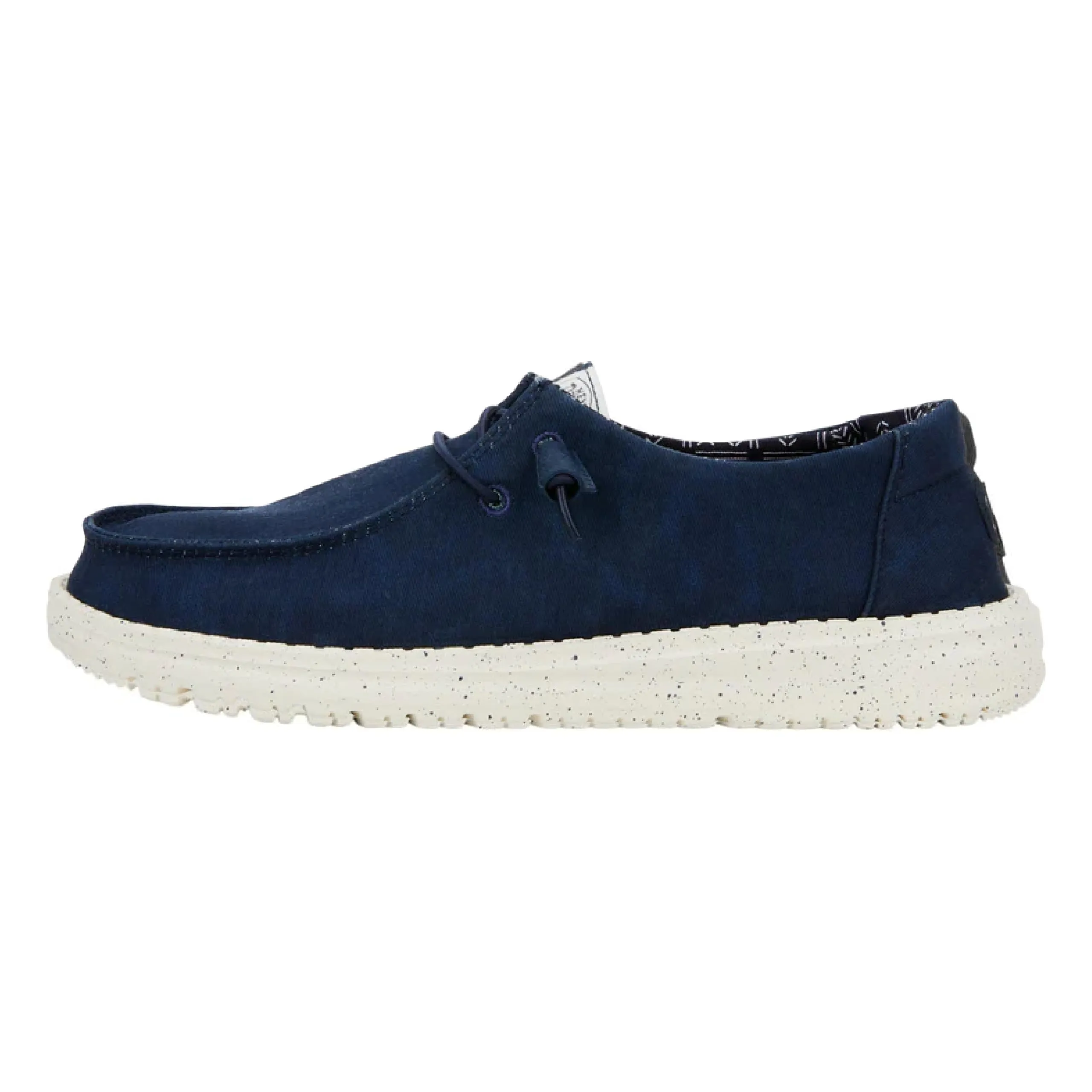 HEYDUDE Wendy Canvas Donna Slip-On Sneakers, Navy, 39 - immagine 1