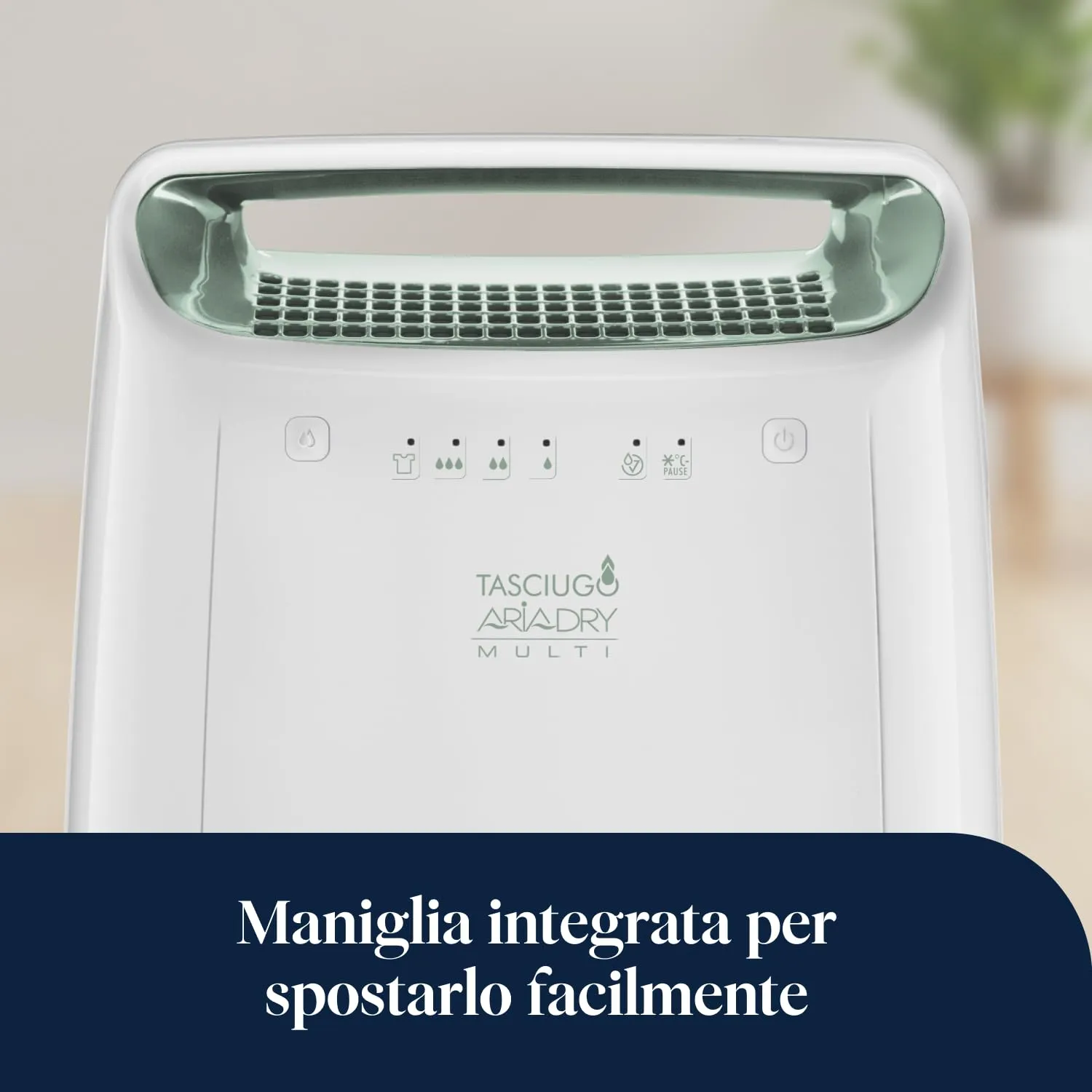 De'Longhi Tasciugo AriaDry Deumidificatore Portatile 12L/Giorno Bianco (DEX212SF) - immagine 6
