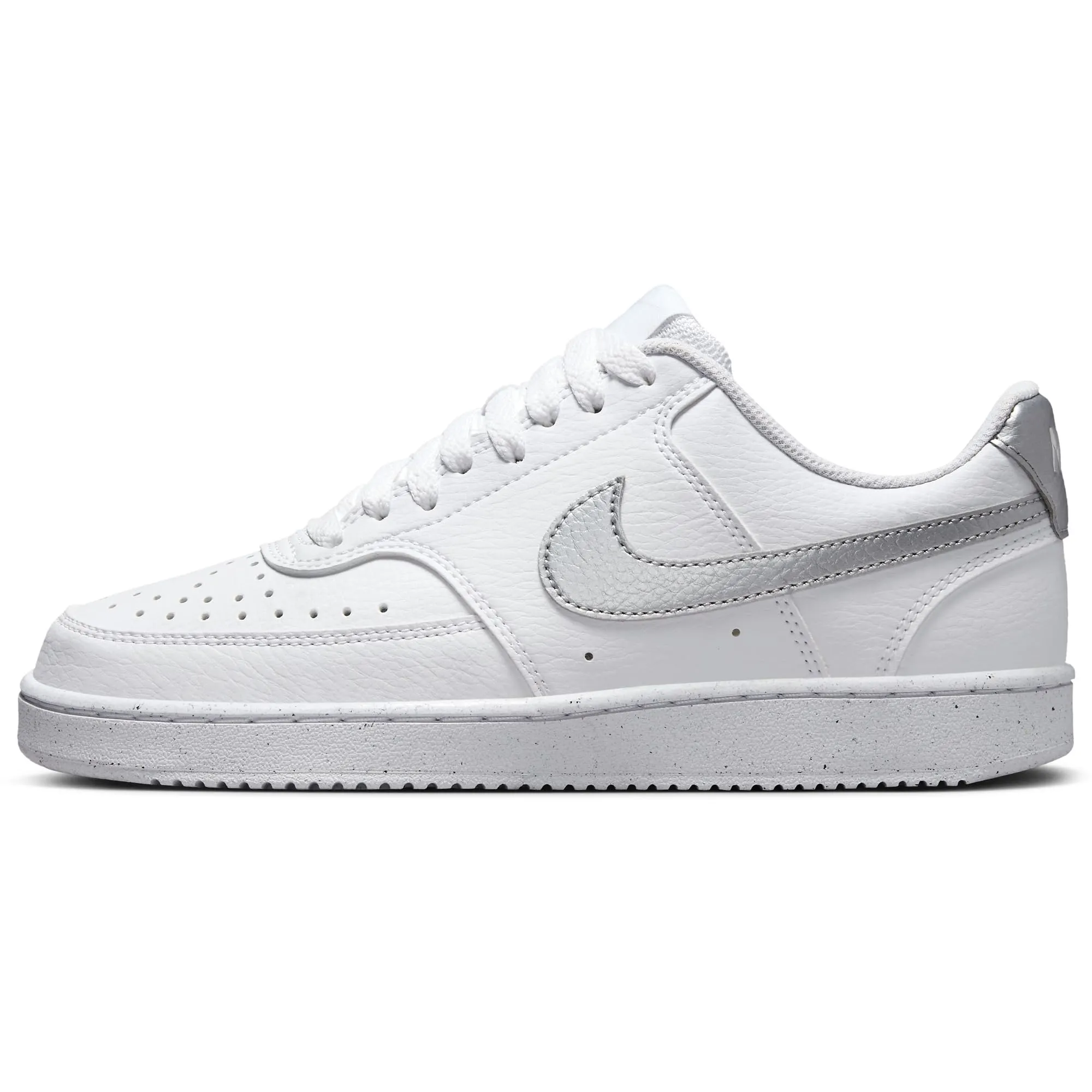 Nike Court Vision White/Metallic Silver-White 39 - immagine 1