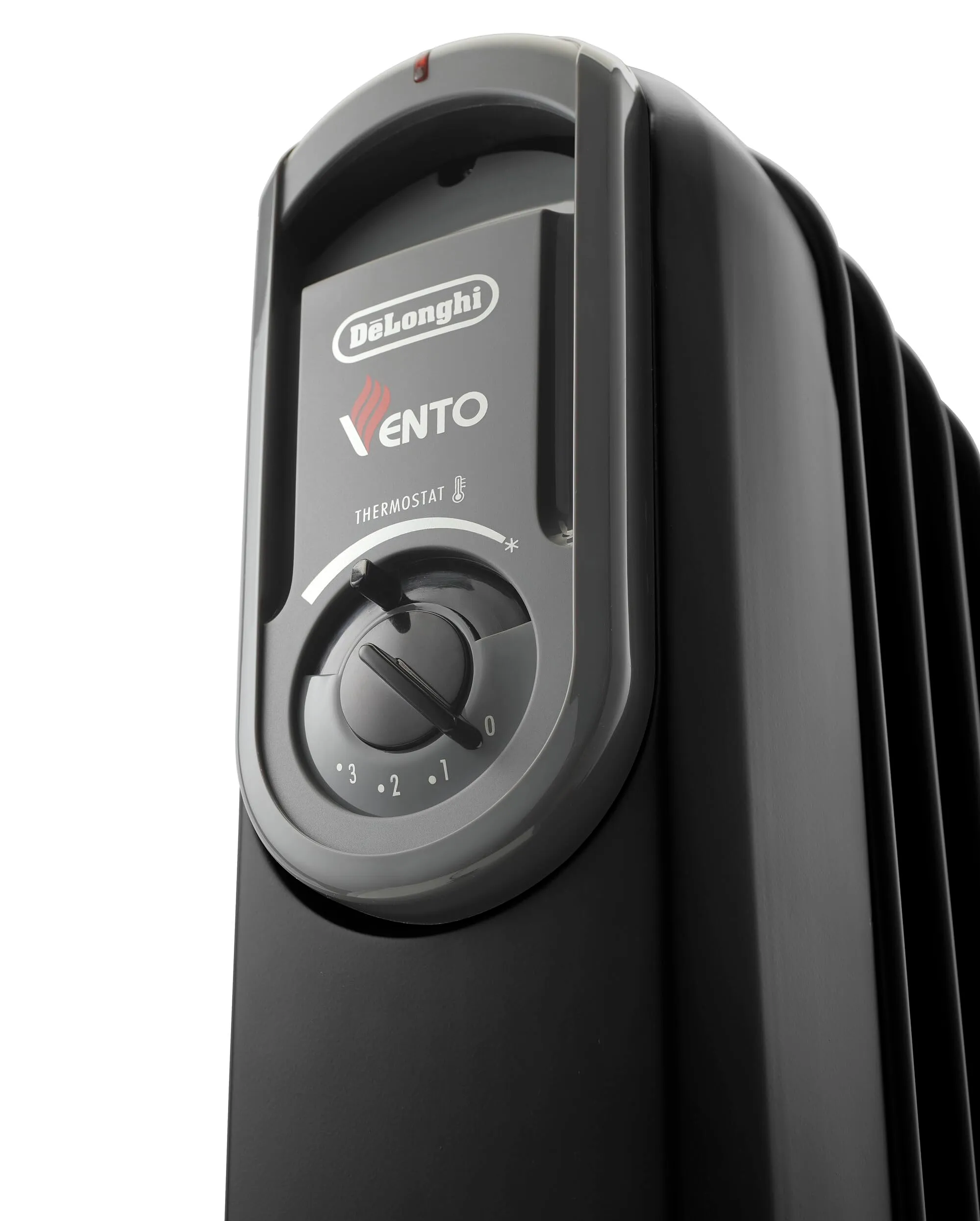 De'Longhi Serie Vento V550715.BG Radiatore ad Olio Elettrico, 7 Elementi, 1500W, Nero - immagine 2