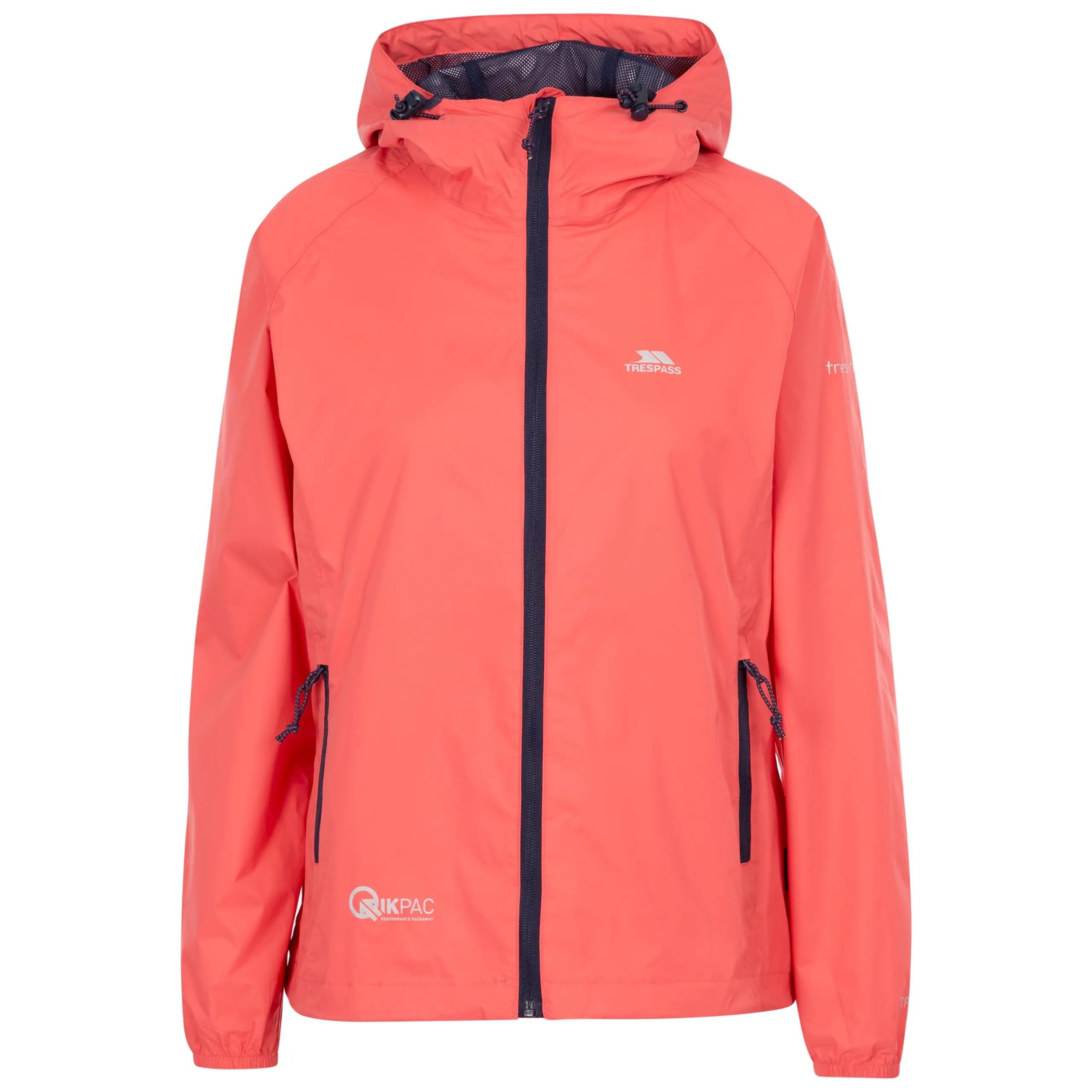 Trespass Qikpac Giacca Impermeabile da Donna, Gelsomino, L - immagine 1