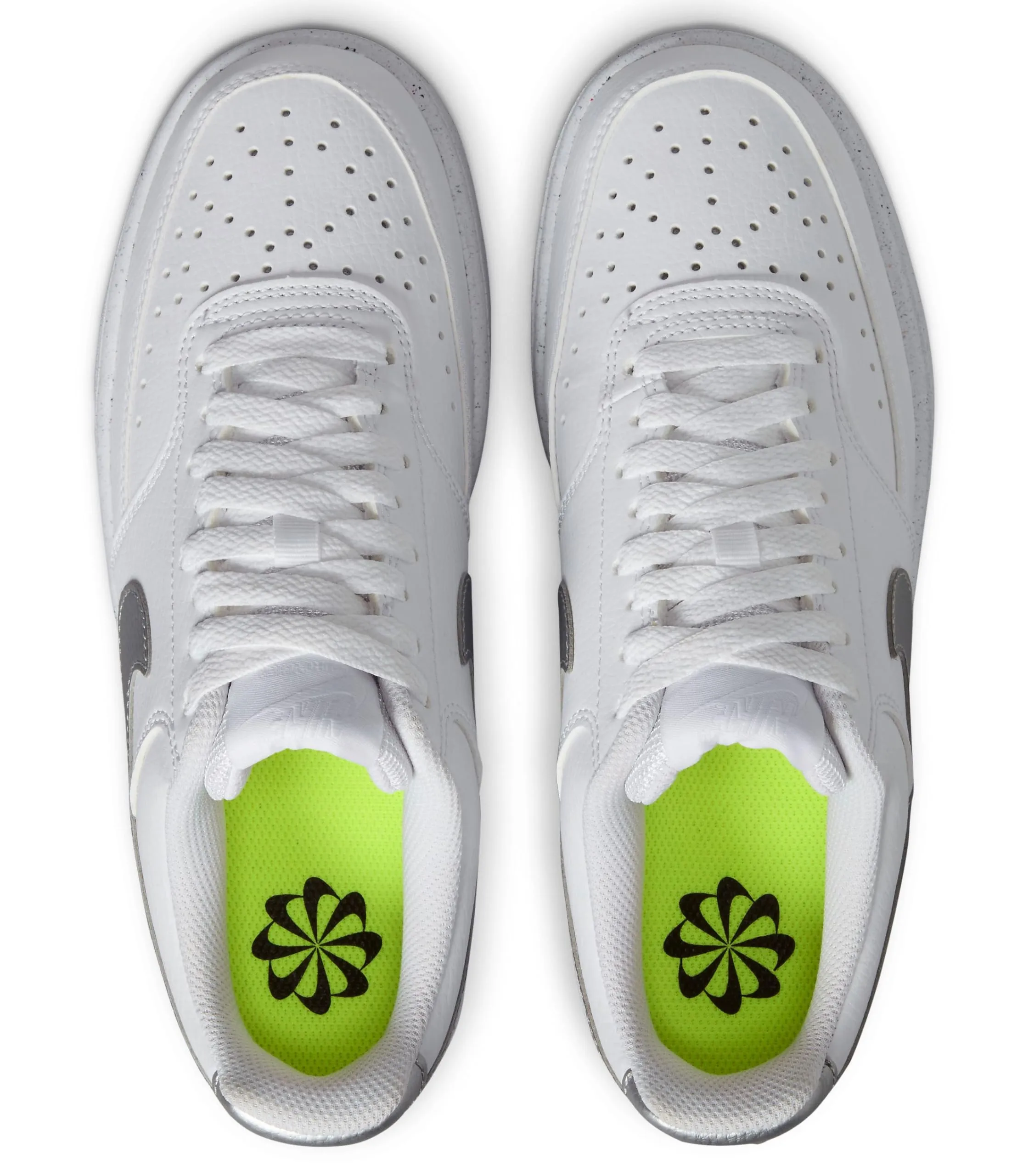 Nike Court Vision White/Metallic Silver-White 40 - immagine 5