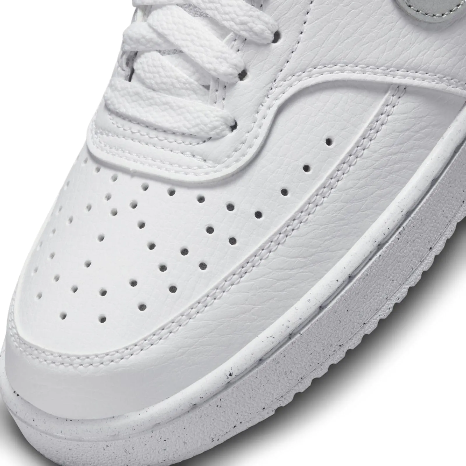 Nike Court Vision White/Metallic Silver-White 38 - immagine 7