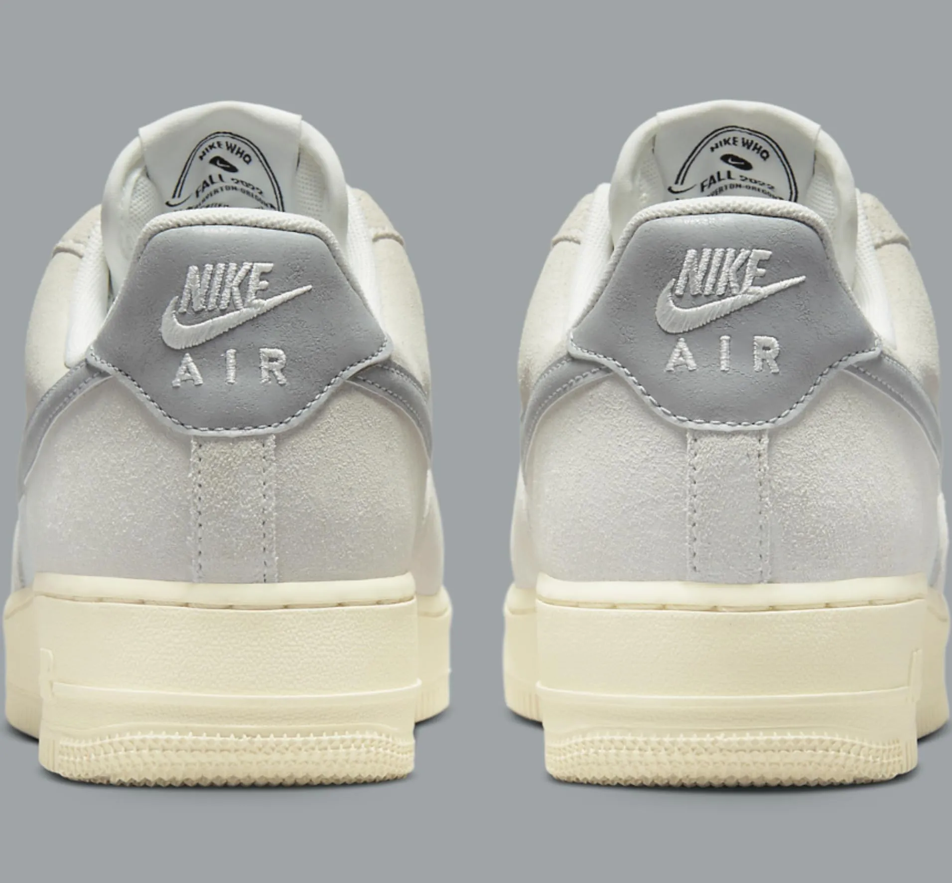 Nike Air Force 1 '07 LV8 Certified Fresh DO9801-100 Velo Grigio Fumo 47.5 EU - immagine 4